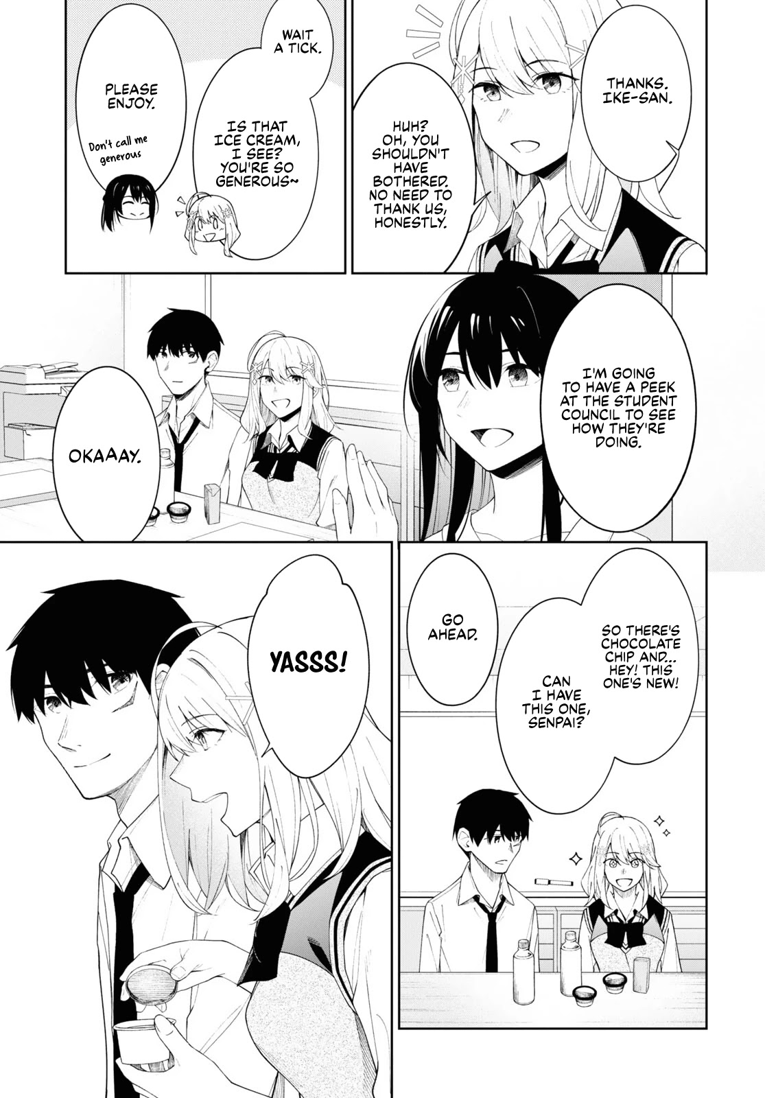 There's No Way a Side Character Like Me Could Be Popular, Right? Chapter 9 page 17 - Chapter 9