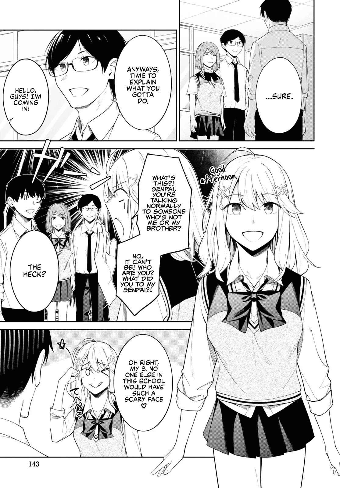 There's No Way a Side Character Like Me Could Be Popular, Right? Chapter 9 page 3 - Chapter 9
