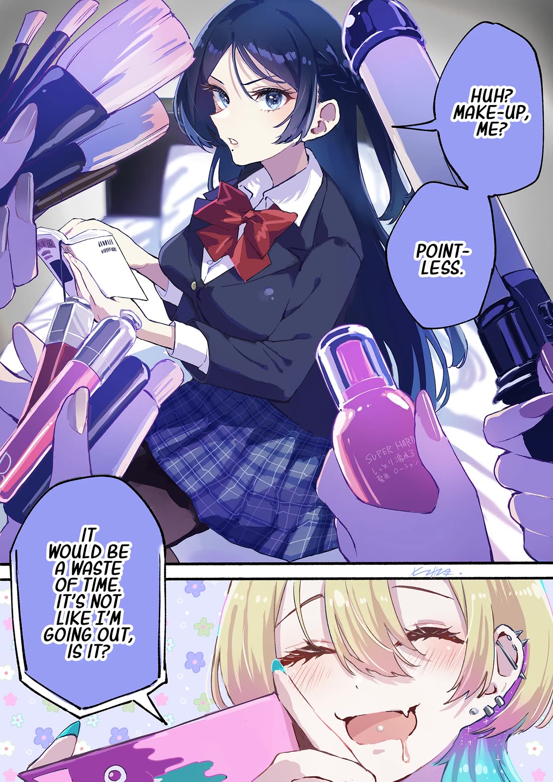 There's No Way I Could Date My Fave! Chapter 1.5 page 2 - Chapter 1.5: A manga about corrupting the class president