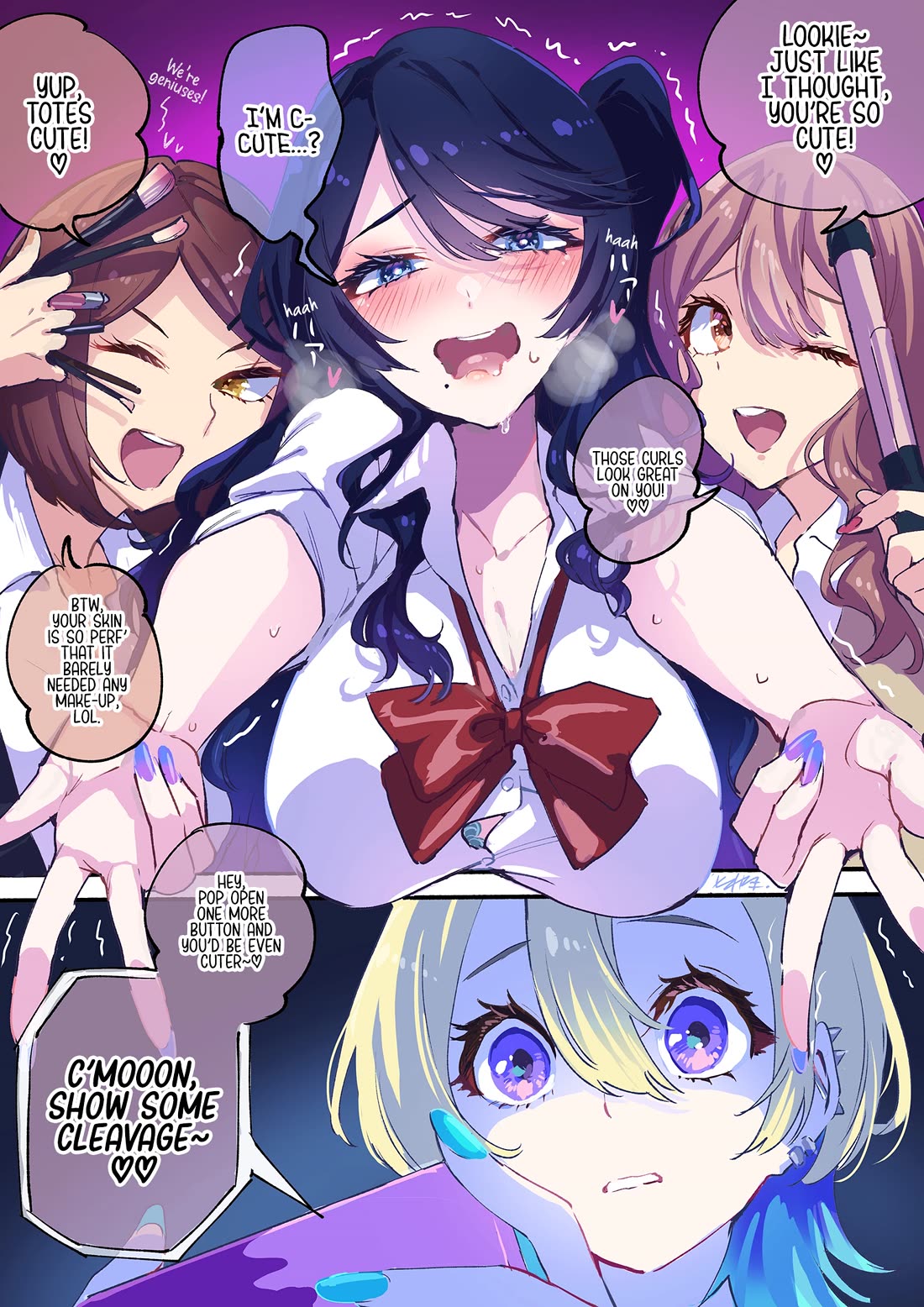There's No Way I Could Date My Fave! Chapter 1.5 page 3 - Chapter 1.5: A manga about corrupting the class president