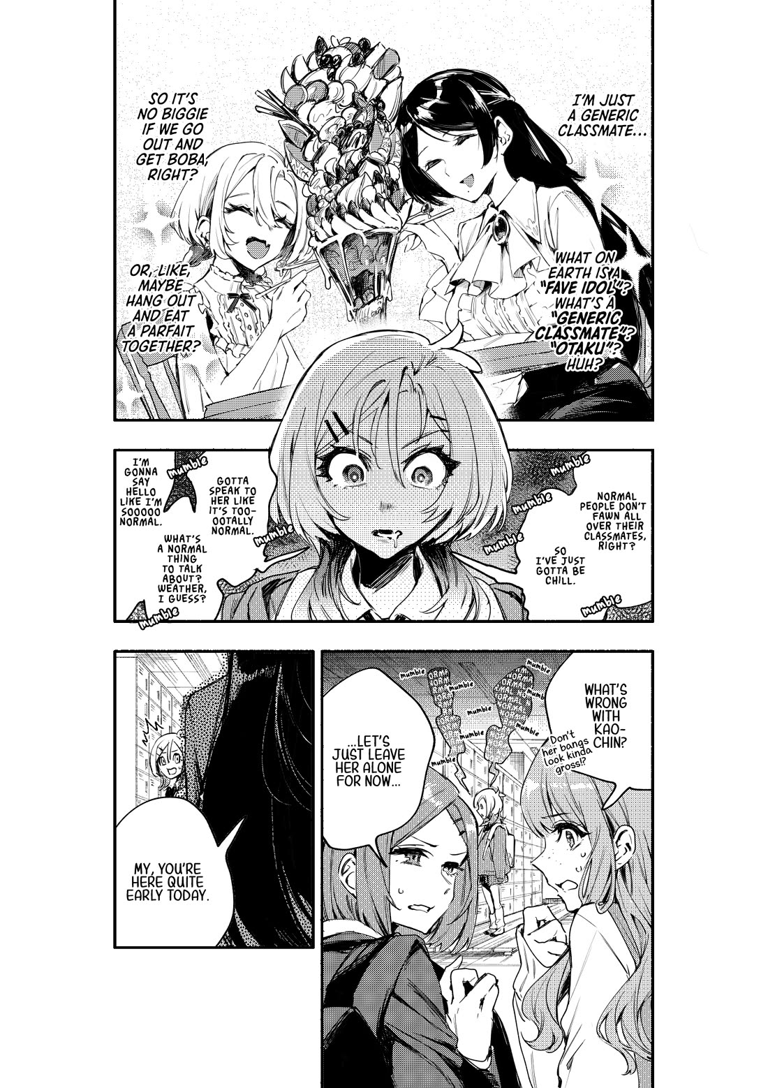 There's No Way I Could Date My Fave! Chapter 2 page 8 - Chapter 2: Does Kenzaki Kaoru Dream of Powerful Class Presidents?