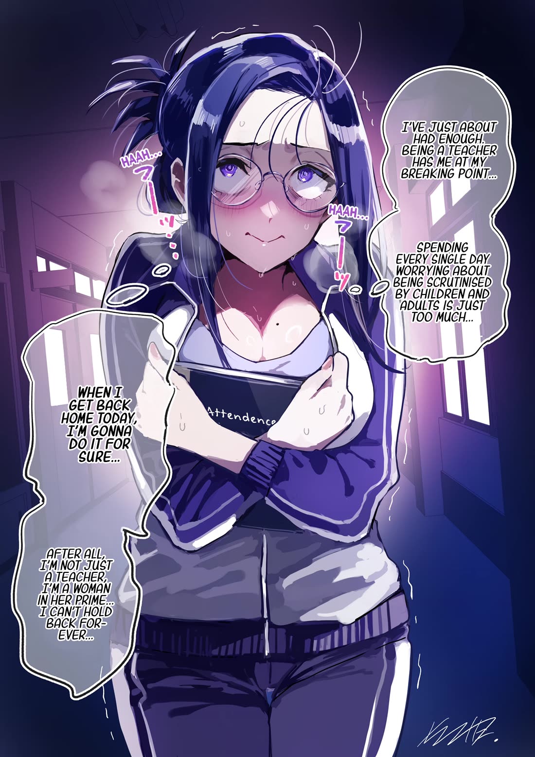 There's No Way I Could Date My Fave! Chapter 6.2 page 2 - Chapter 6.2: Before and After of a Teacher at Her Limit (Twitter Extra)