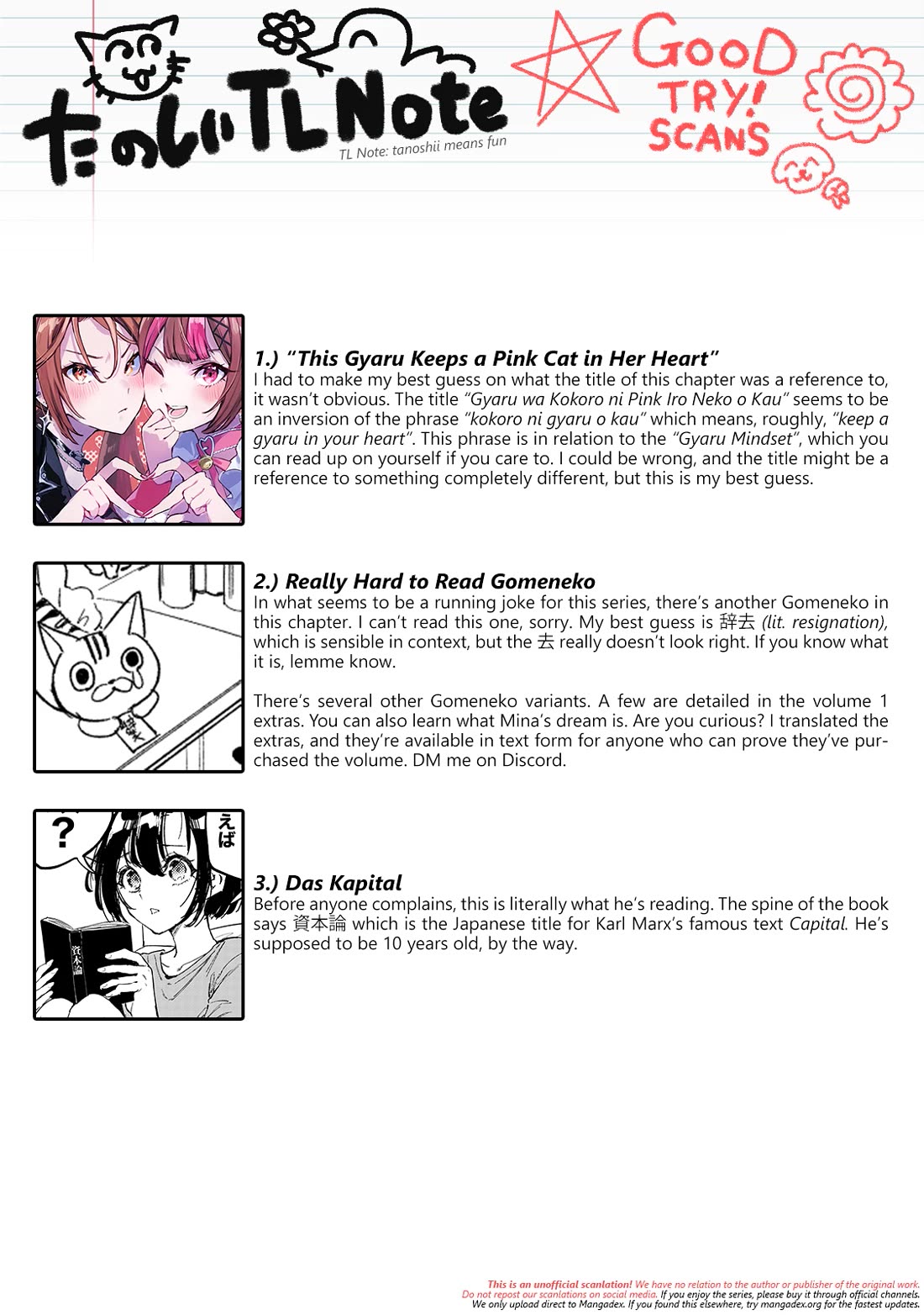 There's No Way I Could Date My Fave! Chapter 7 page 22 - Chapter 7: This Gyaru Keeps a Pink Cat in Her Heart