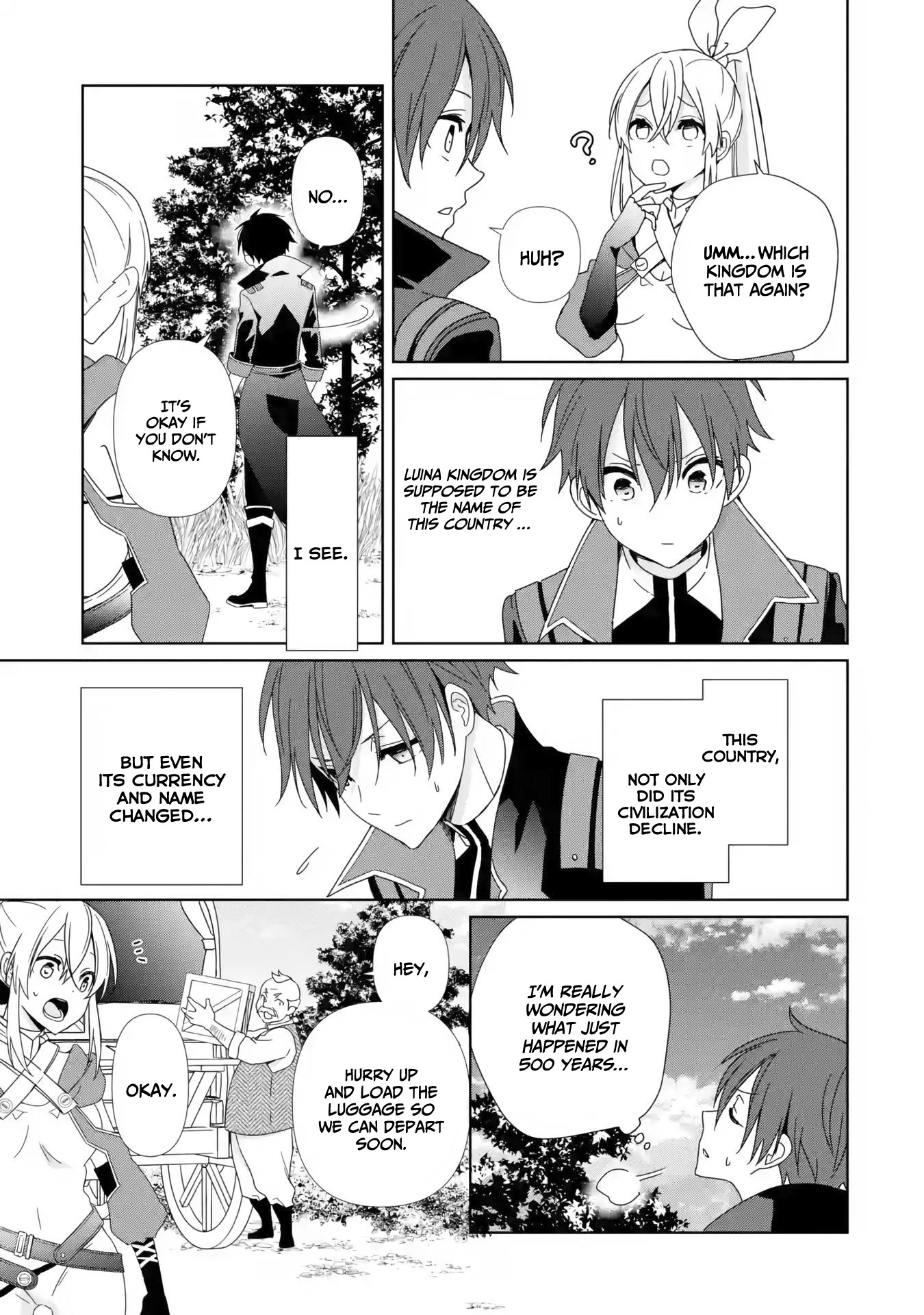 There's Nothing Impossible With Master Alchemy Chapter 2 page 6 - Chapter 2: "The world after 500 years"