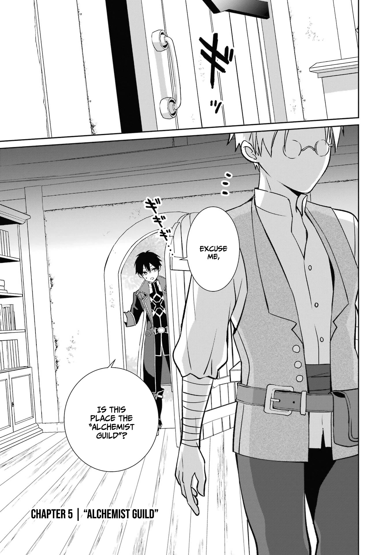 There's Nothing Impossible With Master Alchemy Chapter 5 page 2 - Chapter 5: "Alchemist Guild"