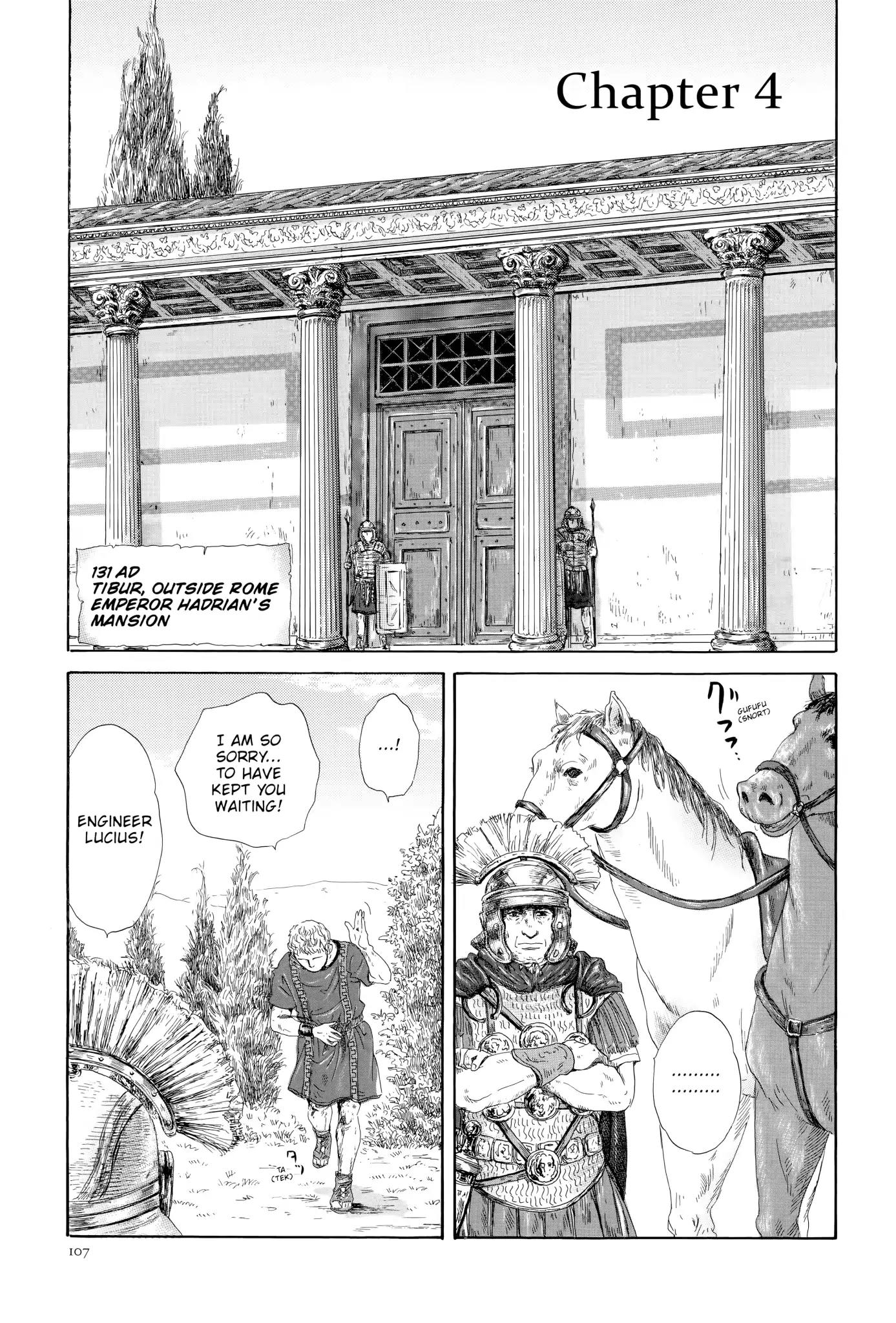 Thermae Romae Chapter 4 page 1 - Chapter 4