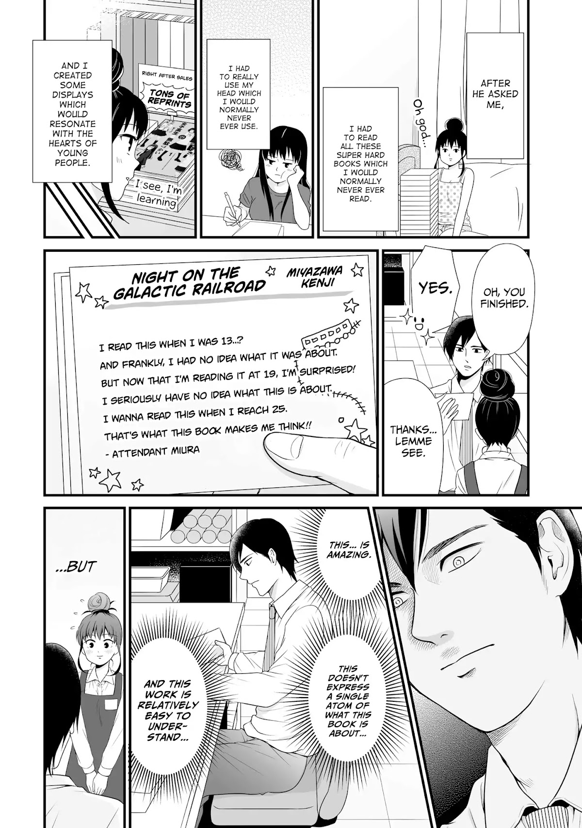 These Are Tiny Problems If You Compare Them to the Universe Chapter 11 page 2 - Chapter 11: The difficulties of recommending to people