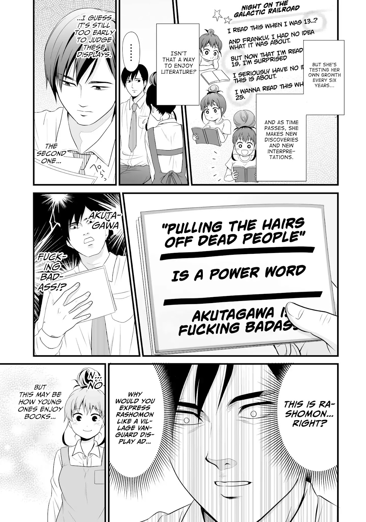 These Are Tiny Problems If You Compare Them to the Universe Chapter 11 page 3 - Chapter 11: The difficulties of recommending to people