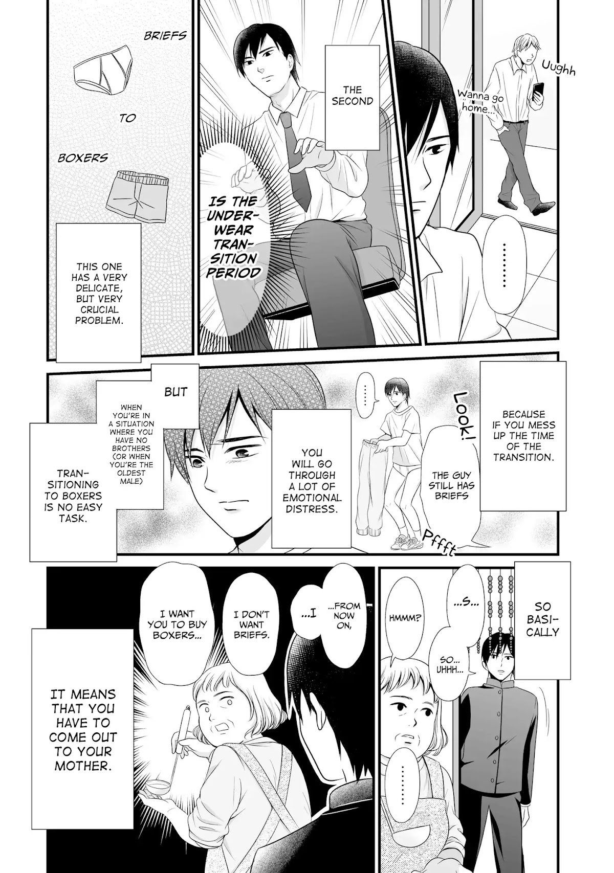 These Are Tiny Problems If You Compare Them to the Universe Chapter 12 page 2 - Chapter 12: The condition to becoming an adult man