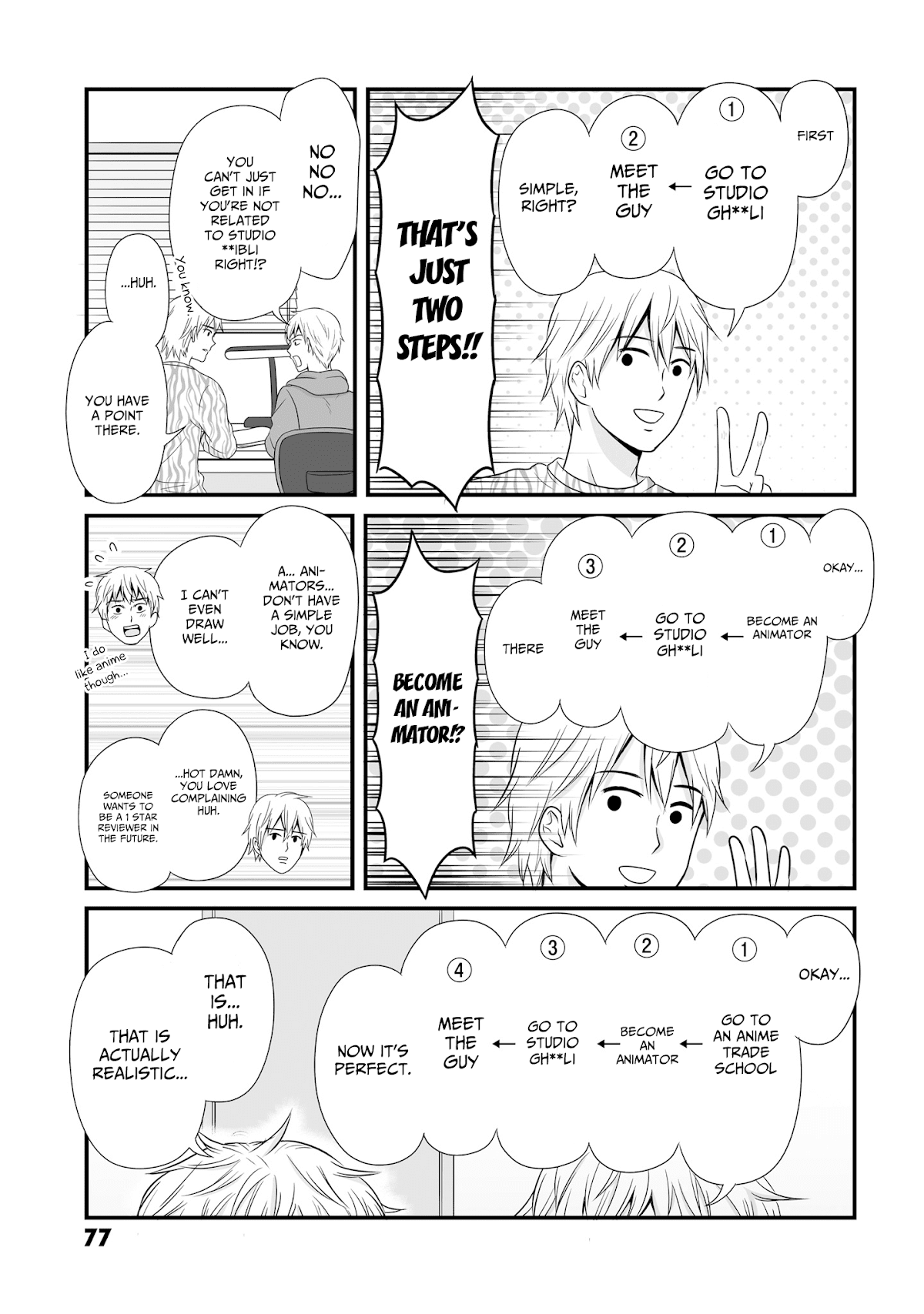 These Are Tiny Problems If You Compare Them to the Universe Chapter 15 page 3 - Chapter 15: Steps to confession