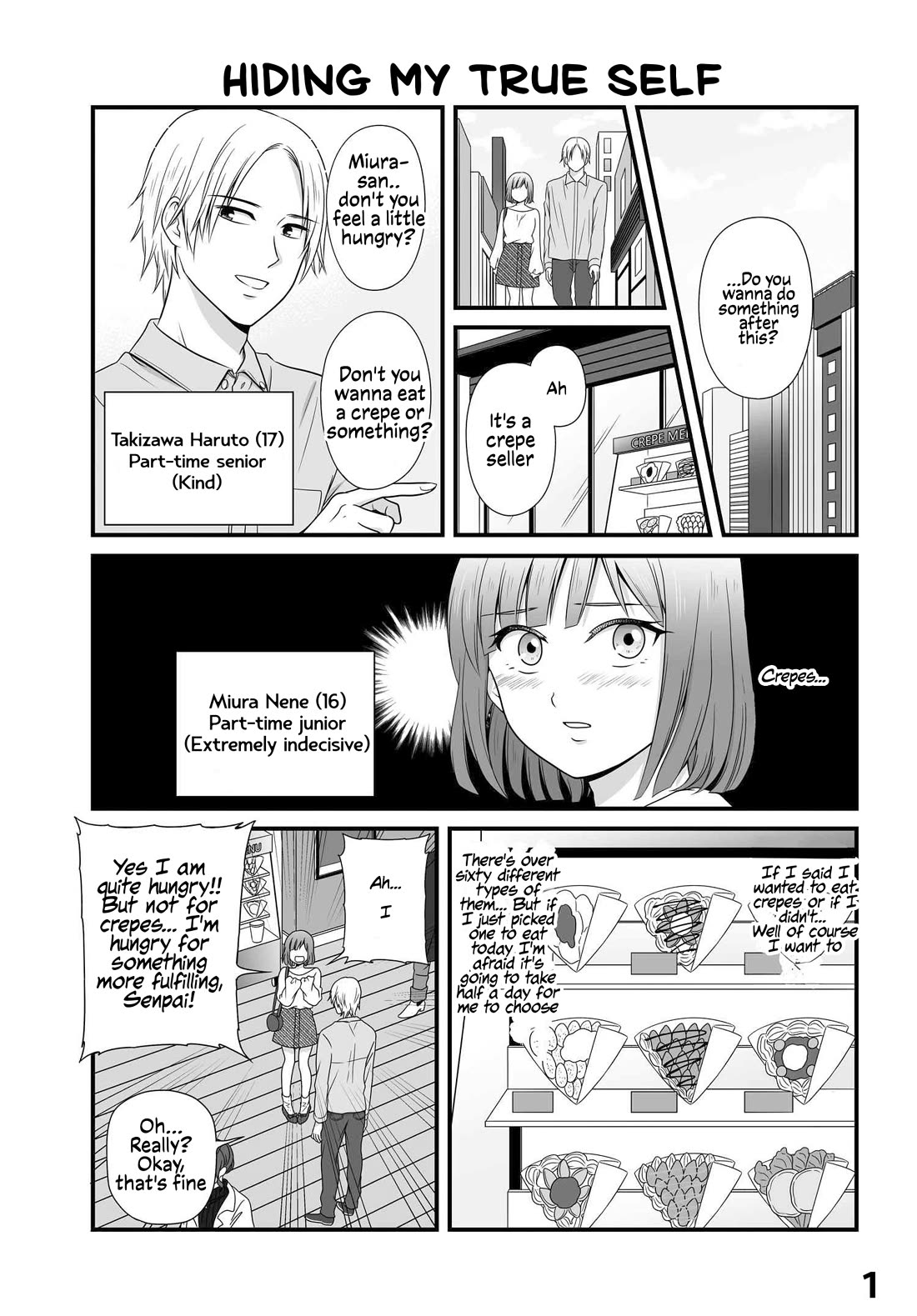 These Are Tiny Problems If You Compare Them to the Universe Chapter 17 page 1 - Chapter 17: Hiding my true self