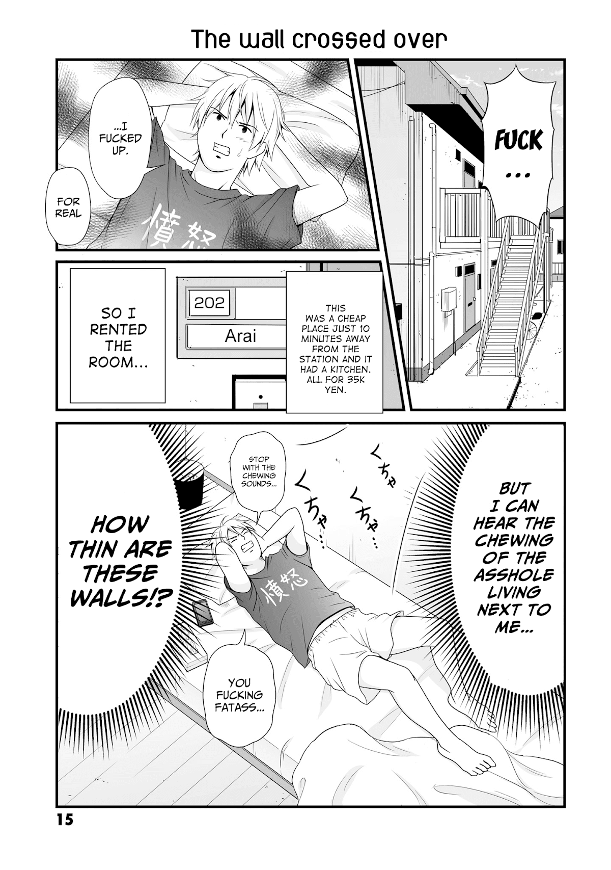 These Are Tiny Problems If You Compare Them to the Universe Chapter 3 page 1 - Chapter 3: The wall crossed over