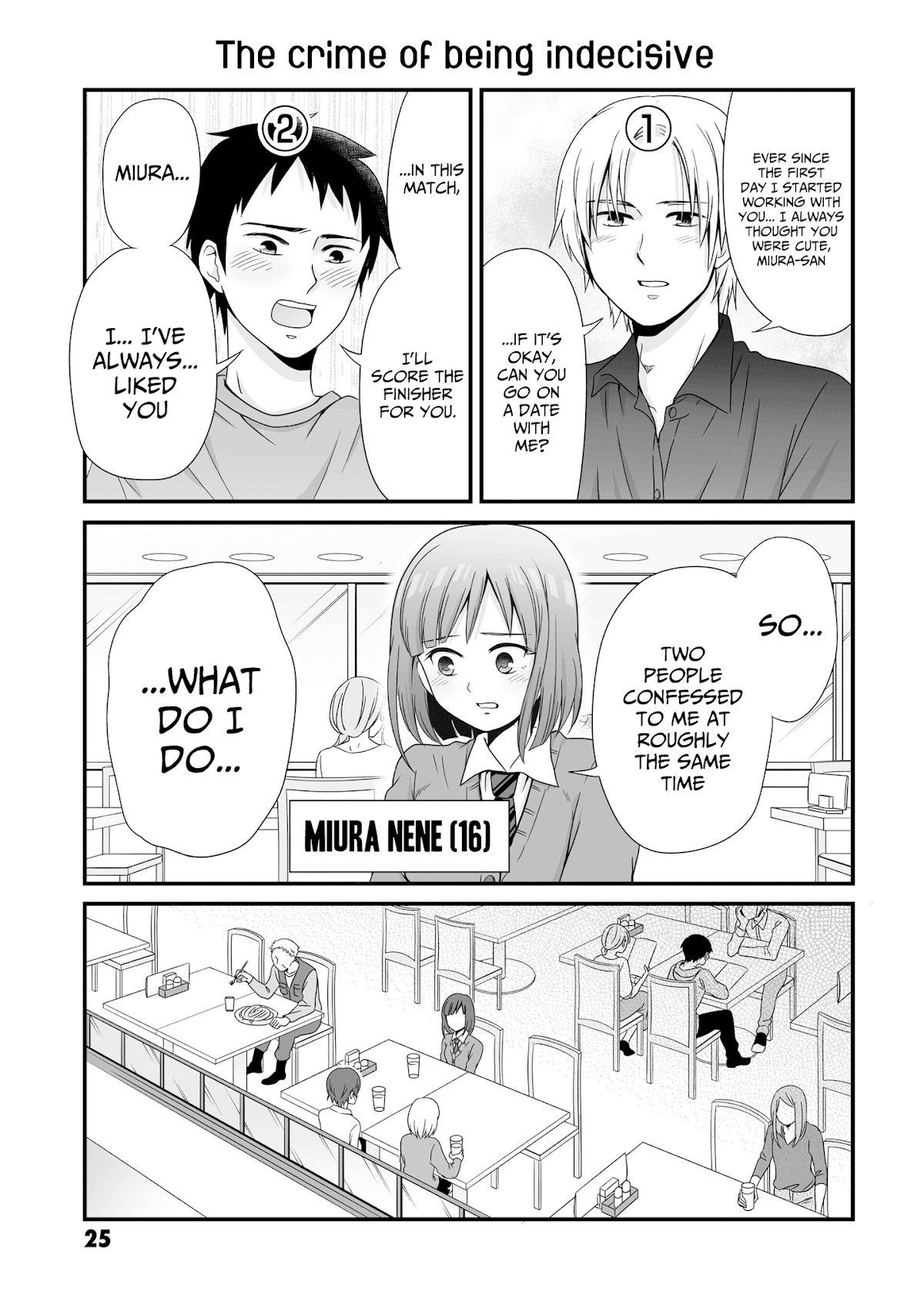 These Are Tiny Problems If You Compare Them to the Universe Chapter 5 page 1 - Chapter 5: The crime of being indecisive
