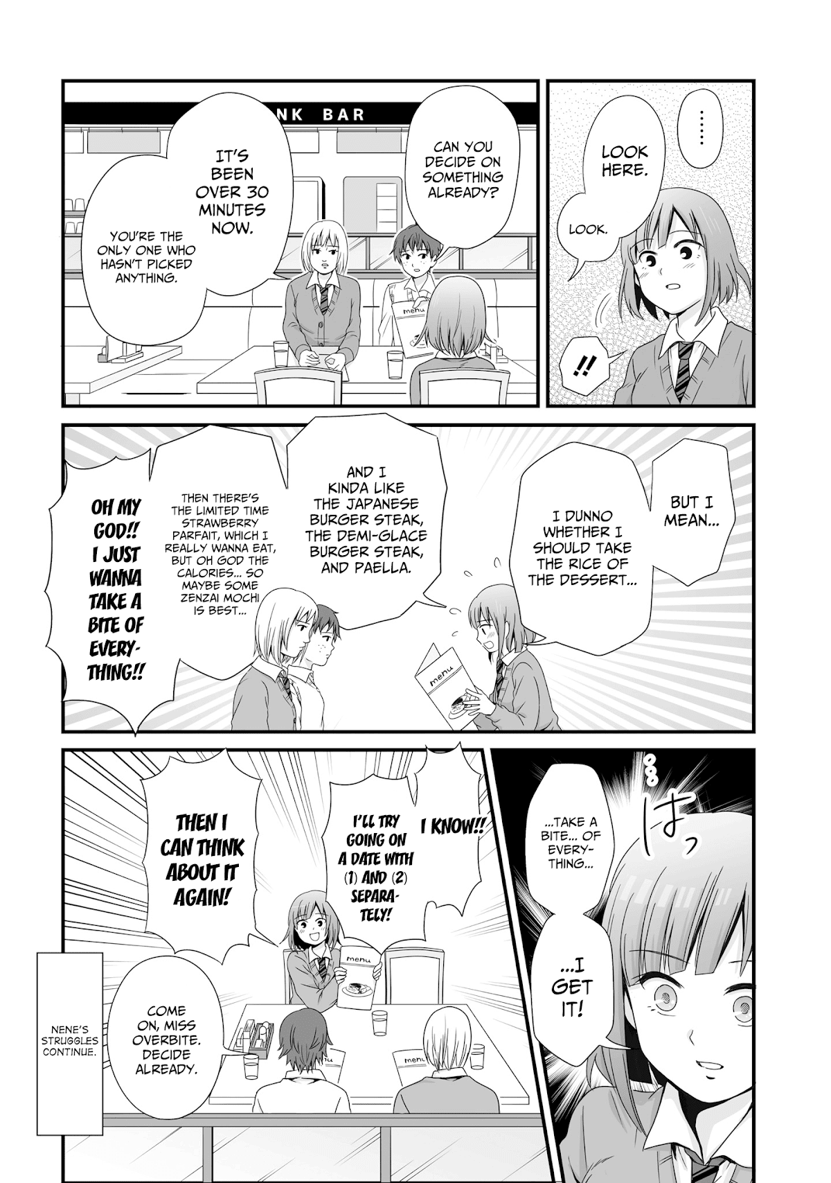 These Are Tiny Problems If You Compare Them to the Universe Chapter 5 page 4 - Chapter 5: The crime of being indecisive