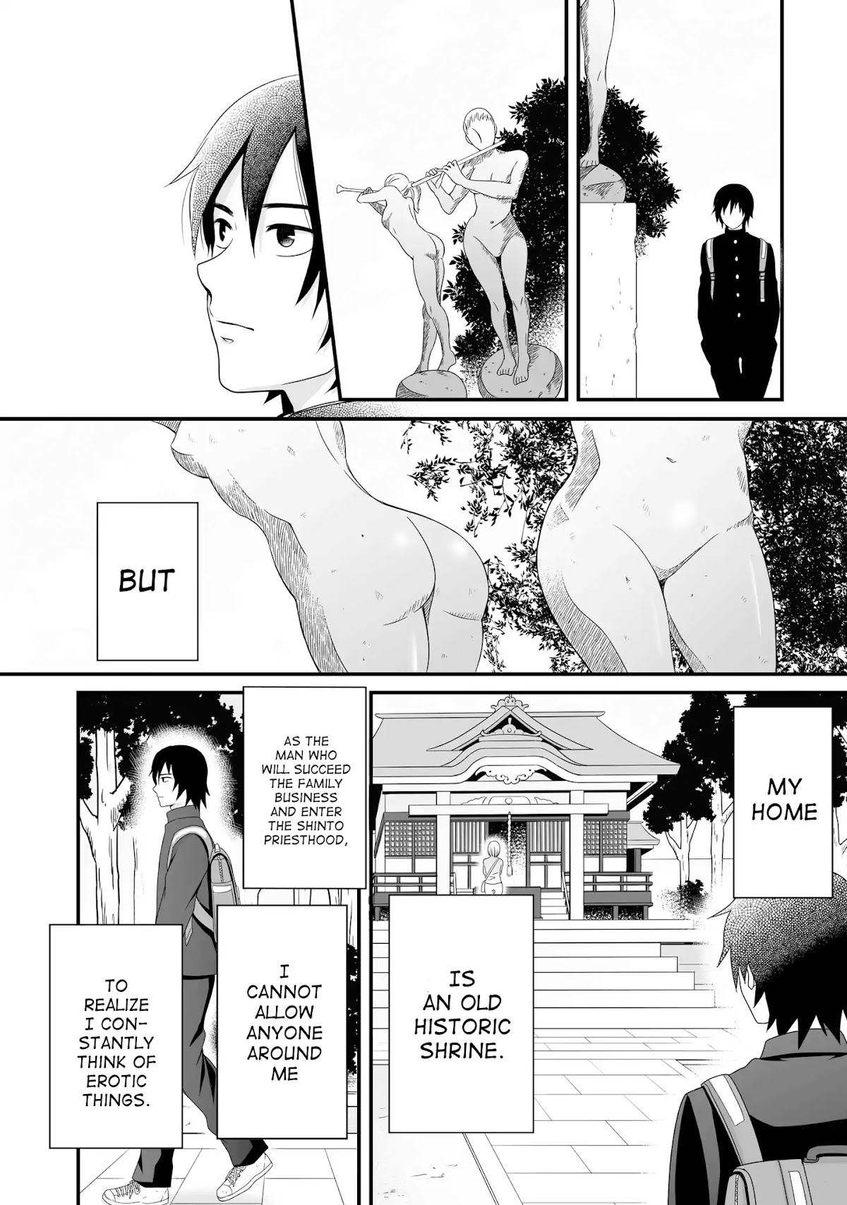 These Are Tiny Problems If You Compare Them to the Universe Chapter 7 page 3 - Chapter 7: Lewd is something that's never given. You must discover it.