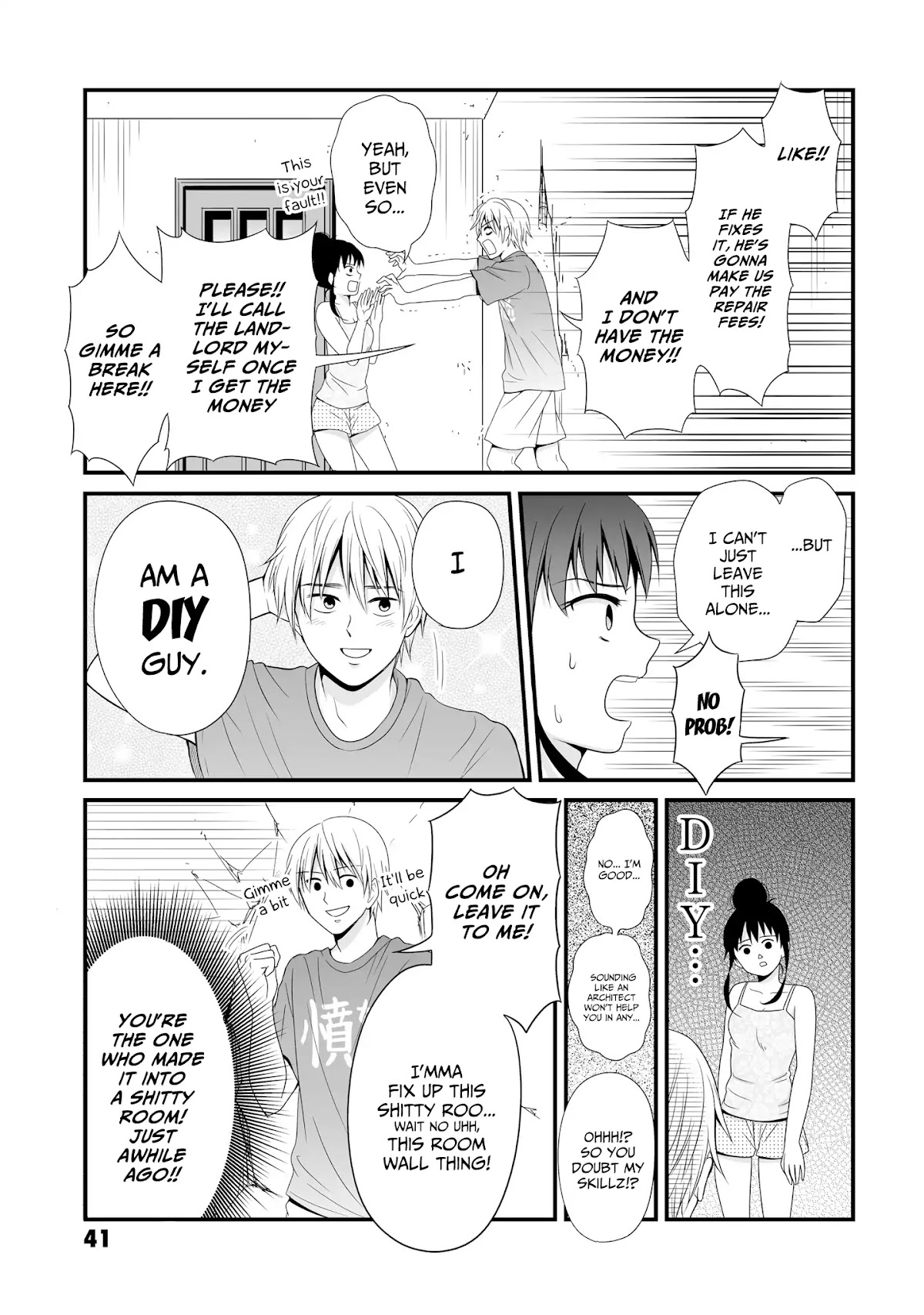These Are Tiny Problems If You Compare Them to the Universe Chapter 8 page 3 - Chapter 8: Evolving Hole