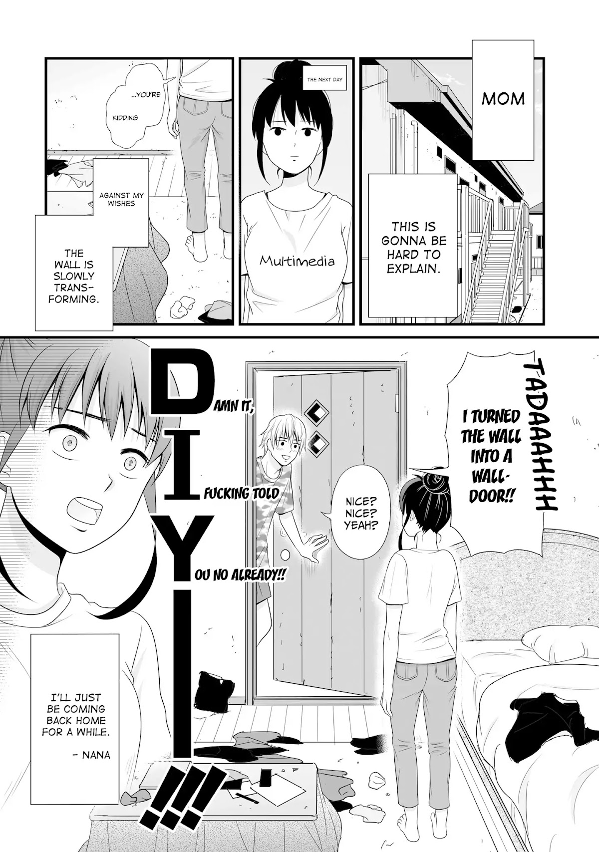 These Are Tiny Problems If You Compare Them to the Universe Chapter 8 page 4 - Chapter 8: Evolving Hole