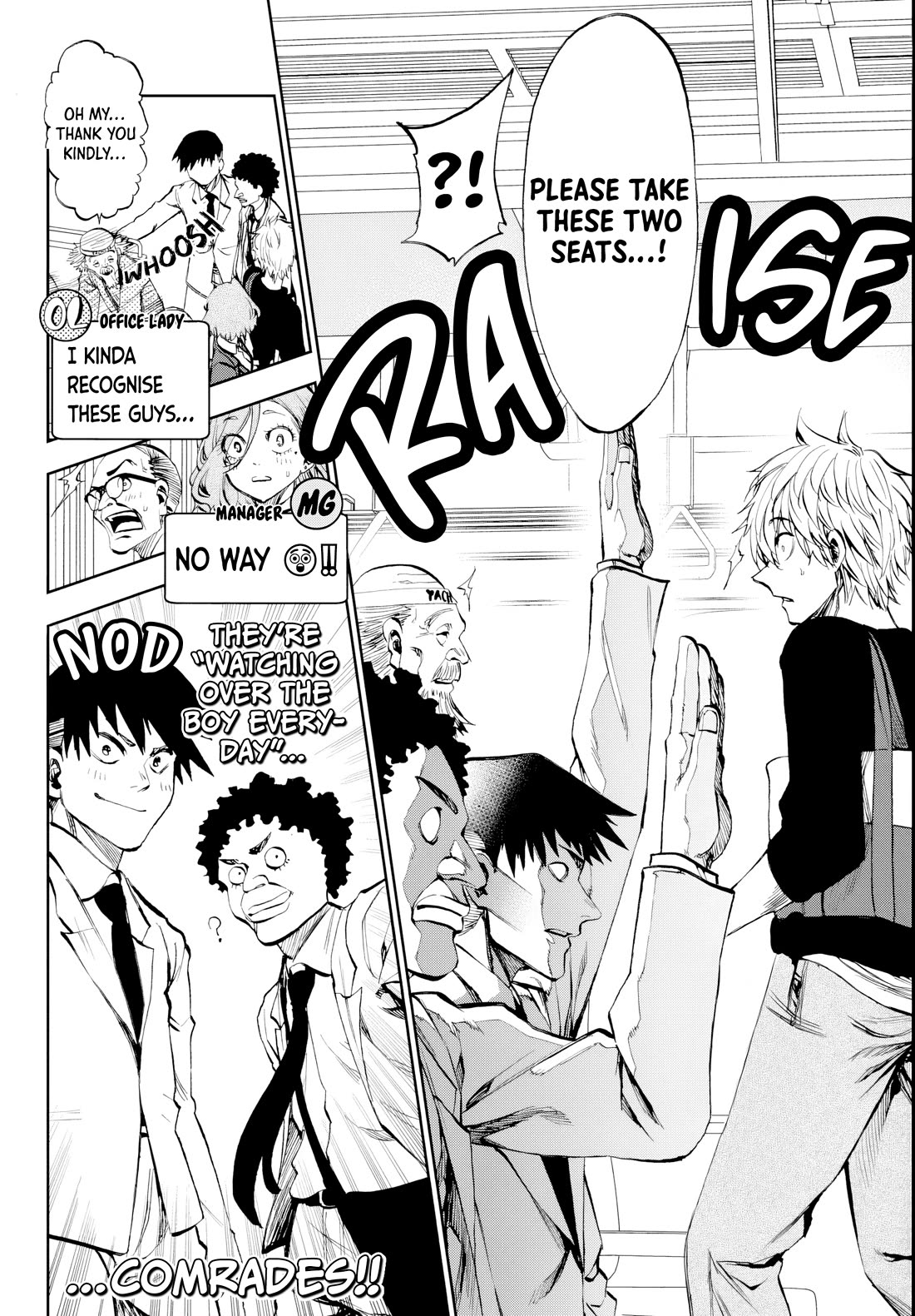 They Are Still Being Shaken This Morning Chapter 10 page 8 - Chapter 10: Today, We're still protecting