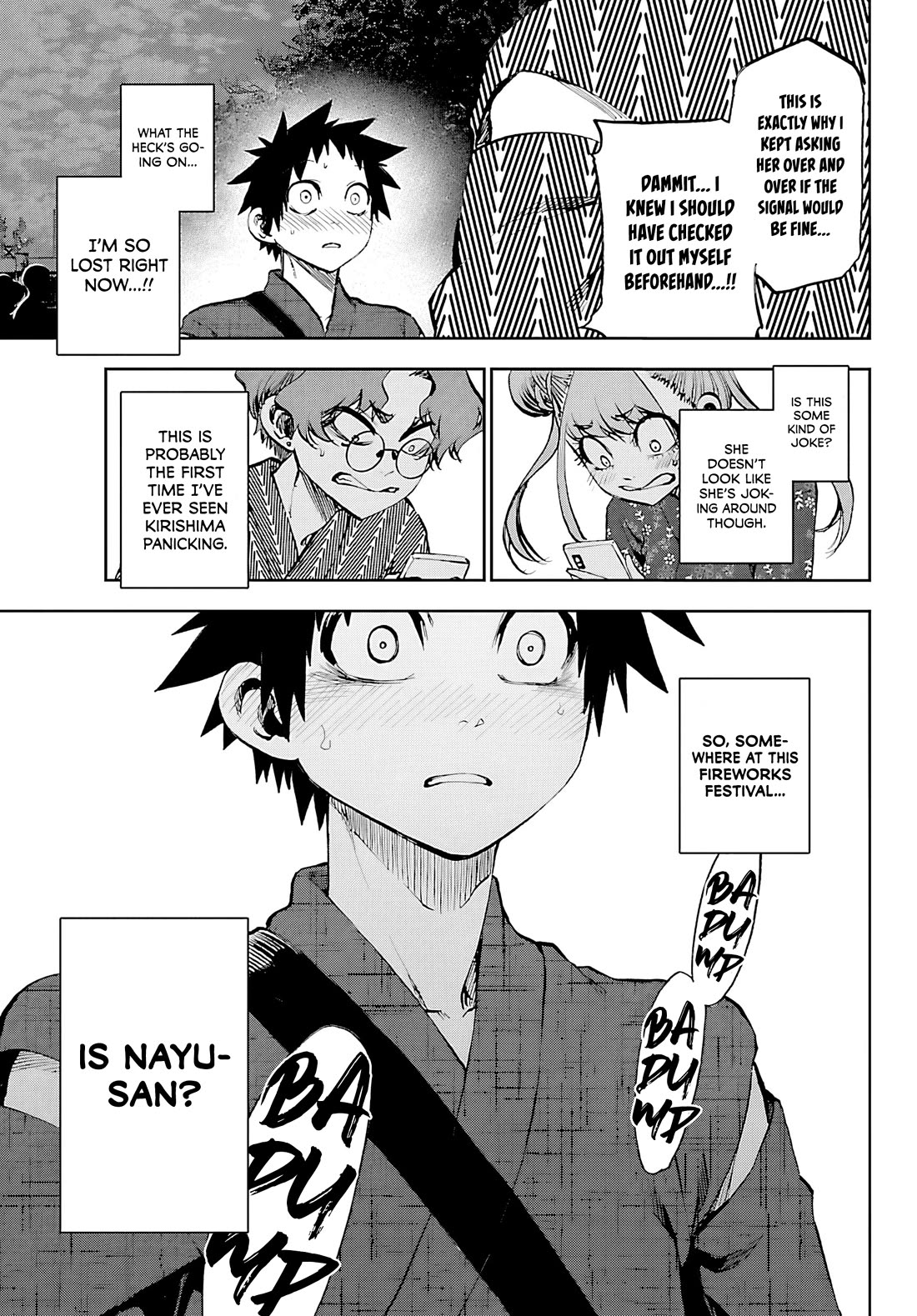 They Are Still Being Shaken This Morning Chapter 38 page 11 - Chapter 38: Tonight Is The Fireworks Festival