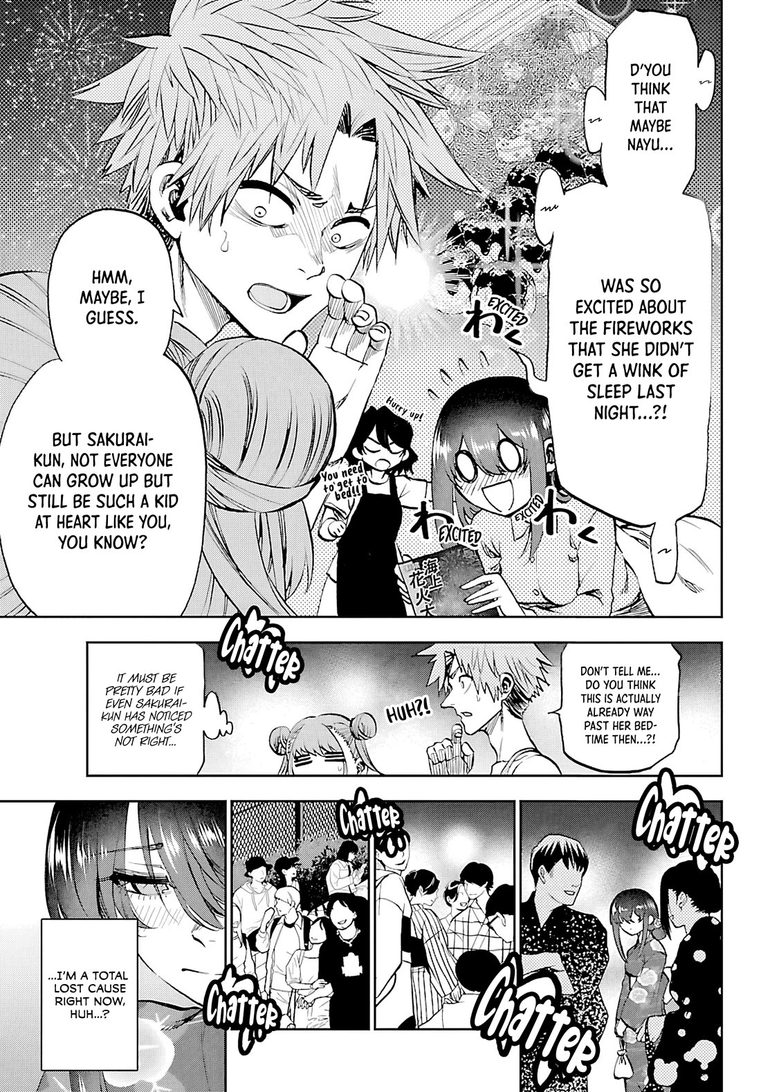 They Are Still Being Shaken This Morning Chapter 38 page 5 - Chapter 38: Tonight Is The Fireworks Festival