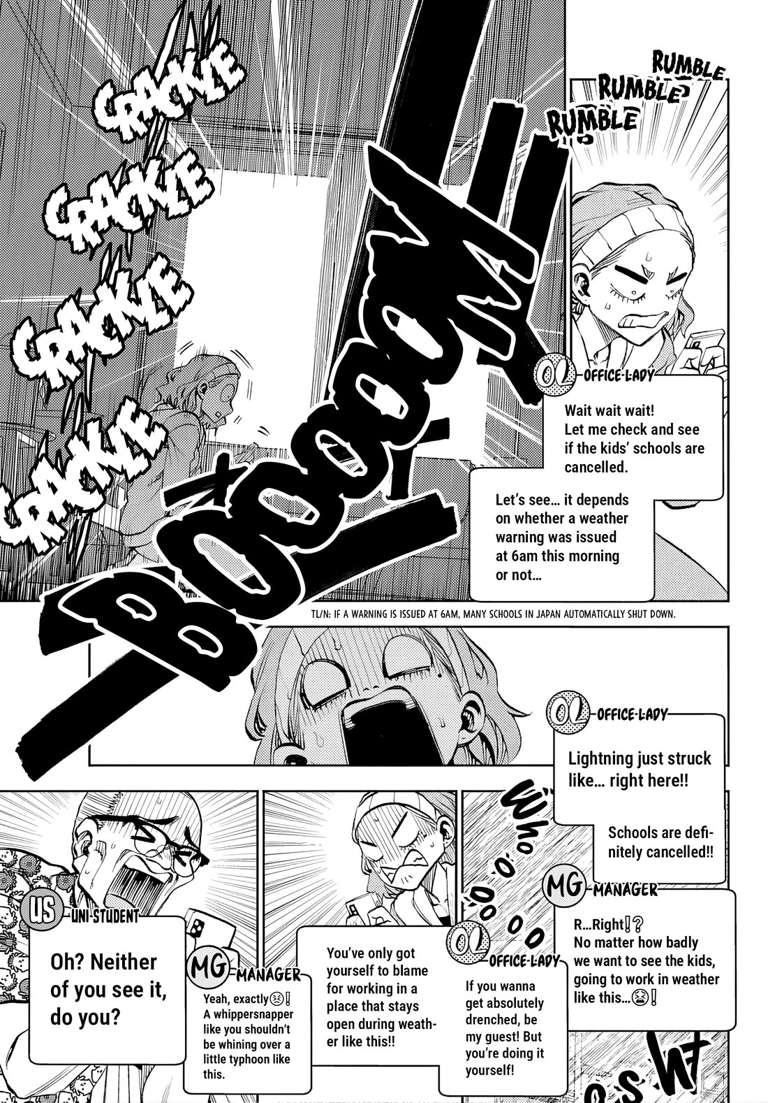 They Are Still Being Shaken This Morning Chapter 46 page 7 - Chapter 46: This Morning Is Pretty Much A Typhoon