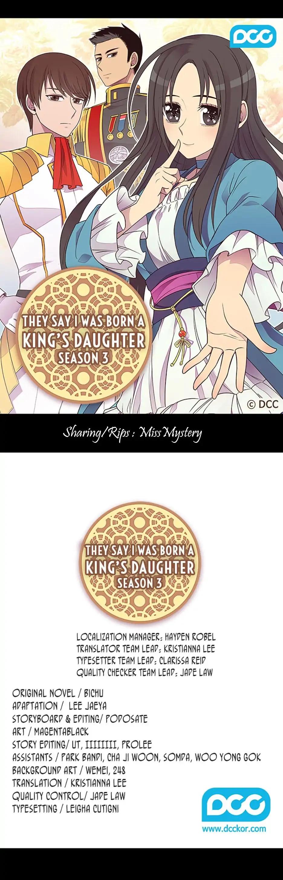 They Say I Was Born a King's Daughter Chapter 101 page 1 - Chapter 101: Road Trip to Koryo