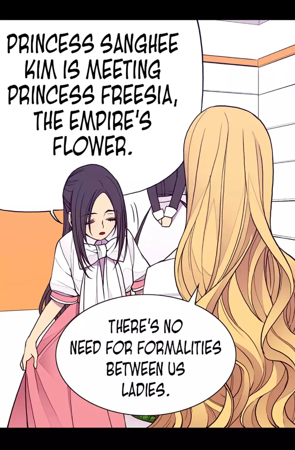 They Say I Was Born a King's Daughter Chapter 34 page 38 - Chapter 34: What Do You Think of Sanghee?