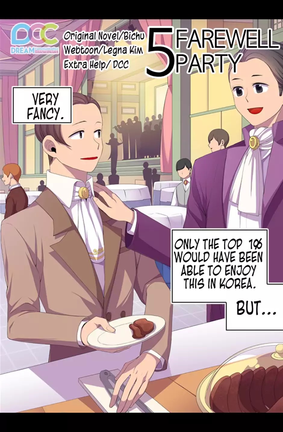 They Say I Was Born a King's Daughter Chapter 5 page 1 - Chapter 5: Farewell Party