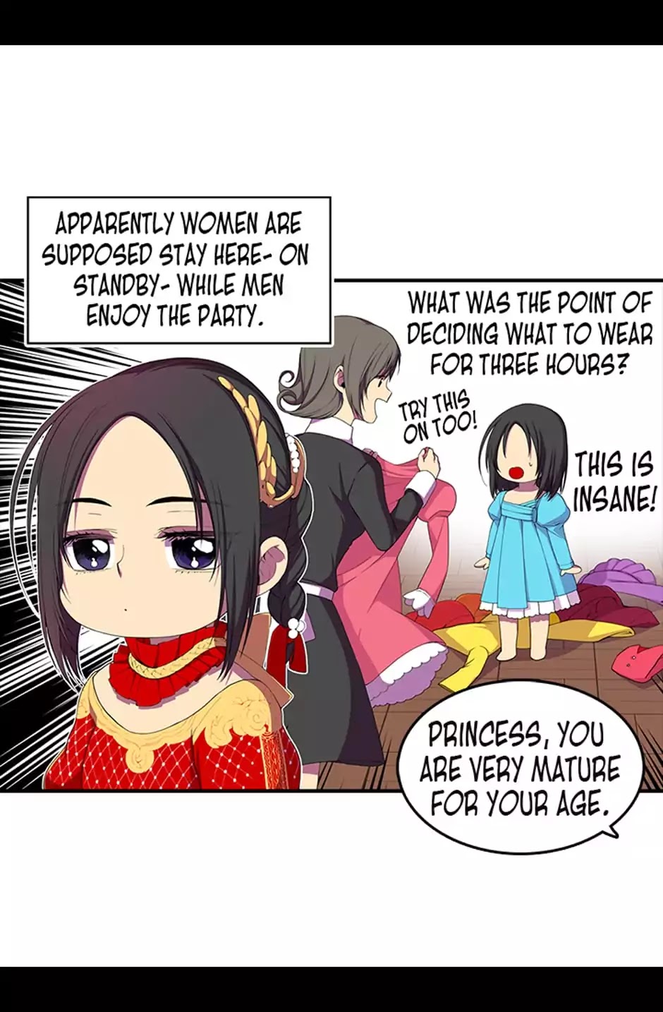 They Say I Was Born a King's Daughter Chapter 5 page 4 - Chapter 5: Farewell Party