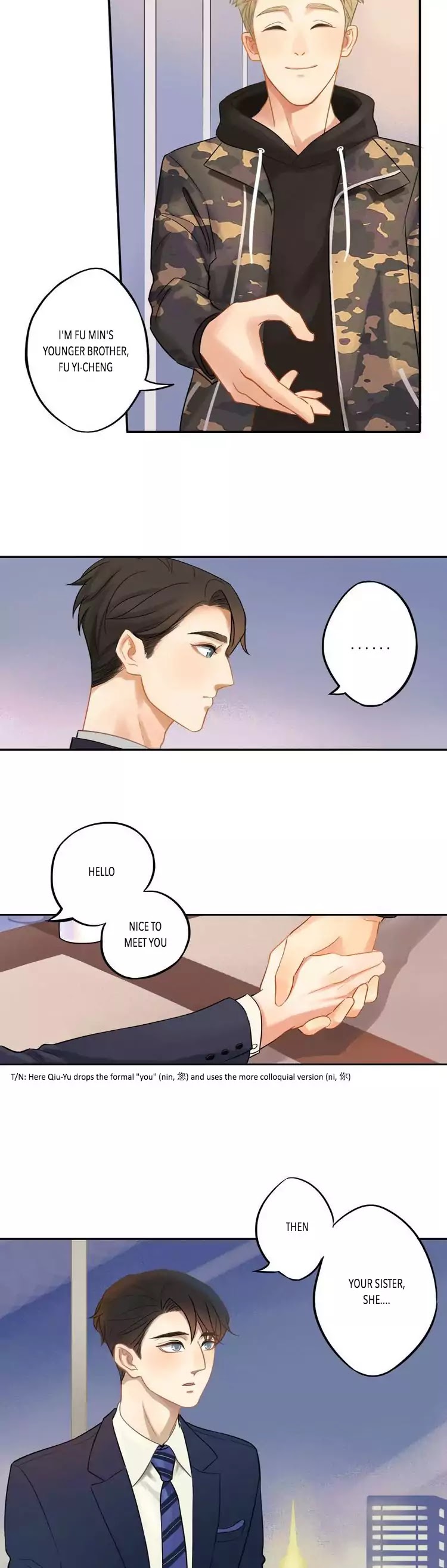 Thirty Years Old Chapter 2 page 8 - Chapter 2: The same to you