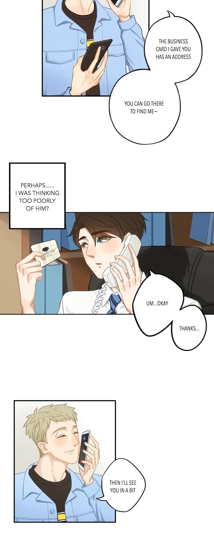 Thirty Years Old Chapter 5 page 21 - Chapter 5: I'll come to you