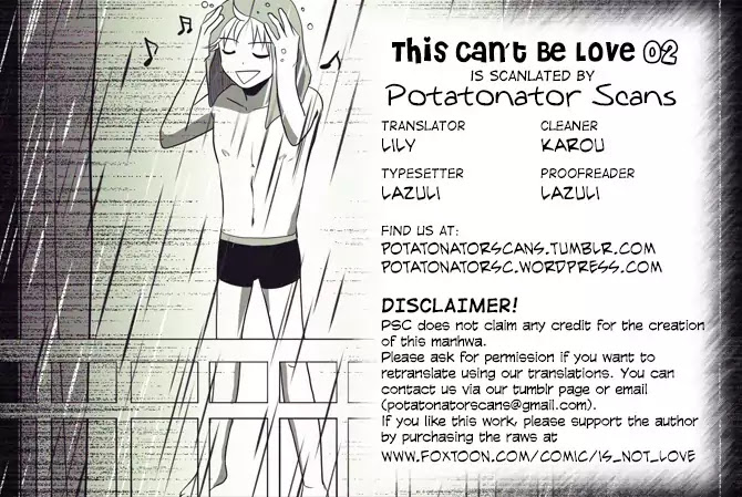This Can't Be Love Chapter 2 page 1 - Chapter 2: I Became Alone