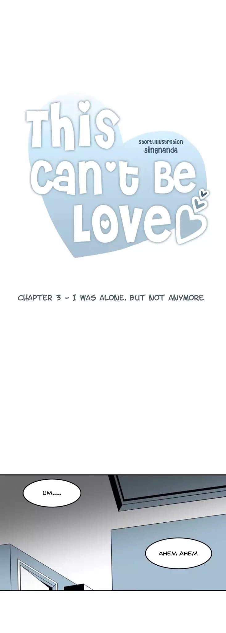 This Can't Be Love Chapter 3 page 4 - Chapter 3: I Was Alone, But Not Anymore