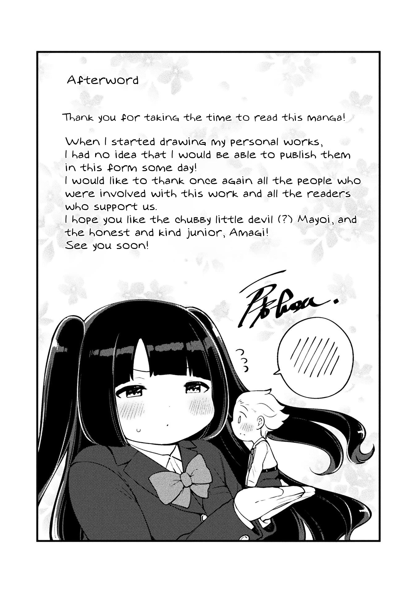 This Chubby Girl Can't Stop Acting Like a Little Devil Chapter 9.5 page 5 - Chapter 9.5: Volume 1 Bonus Manga