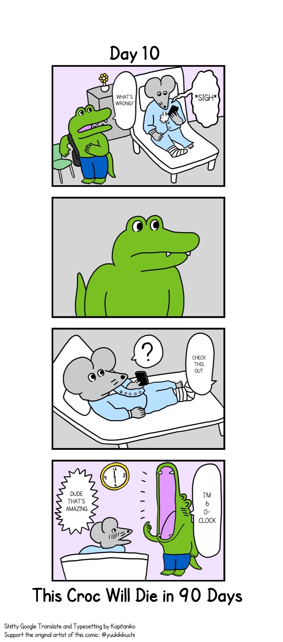 This Croc Will Die In 100 Days Chapter 10 page 1 - Chapter 10: Day 10