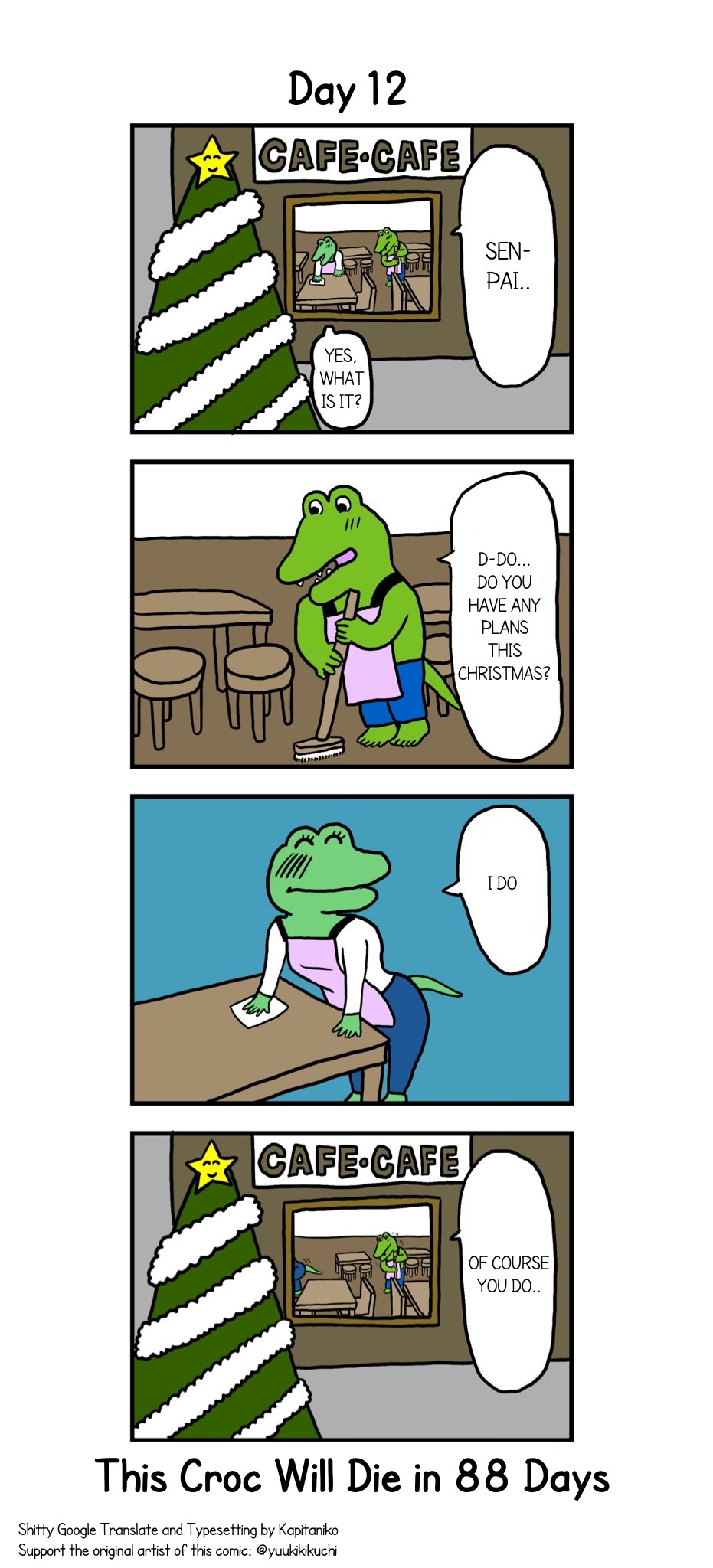 This Croc Will Die In 100 Days Chapter 12 page 1 - Chapter 12: Day 12