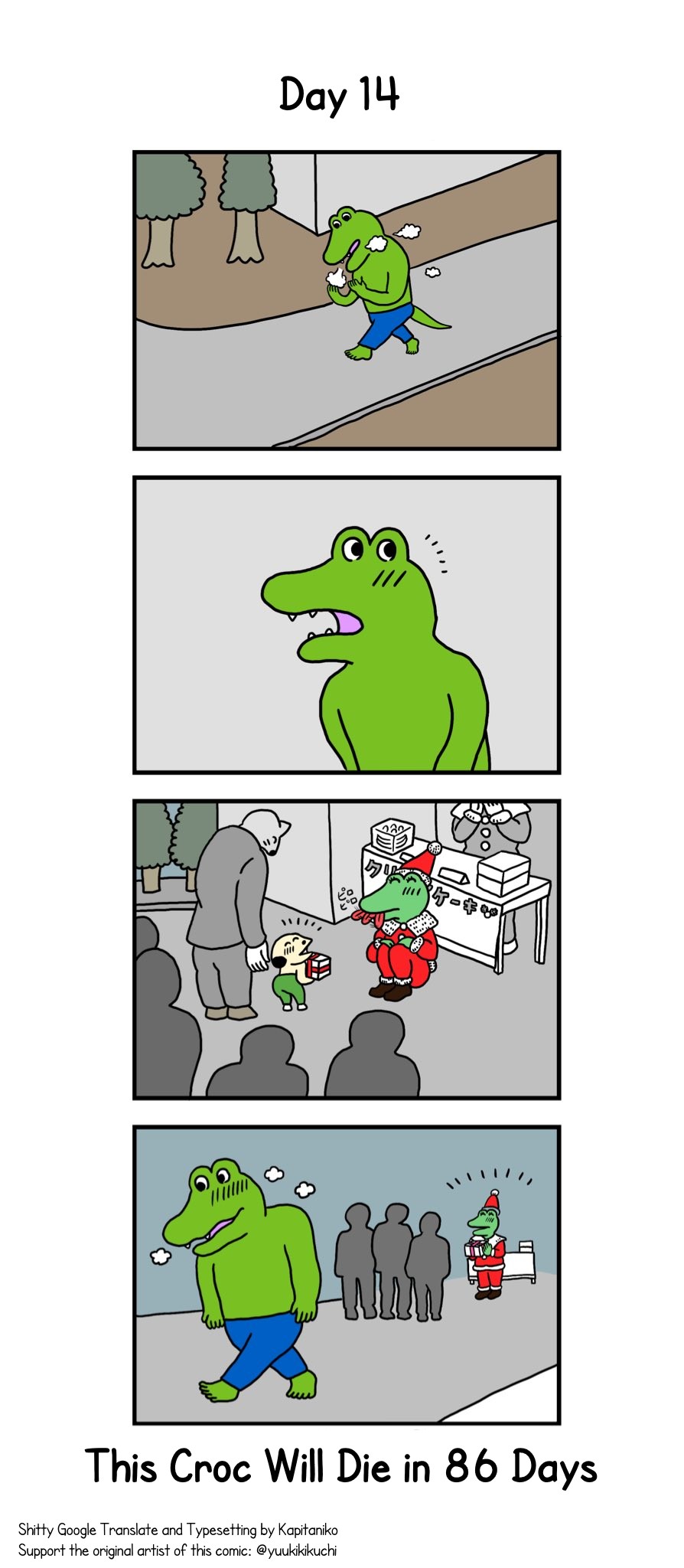 This Croc Will Die In 100 Days Chapter 14 page 1 - Chapter 14: Day 14