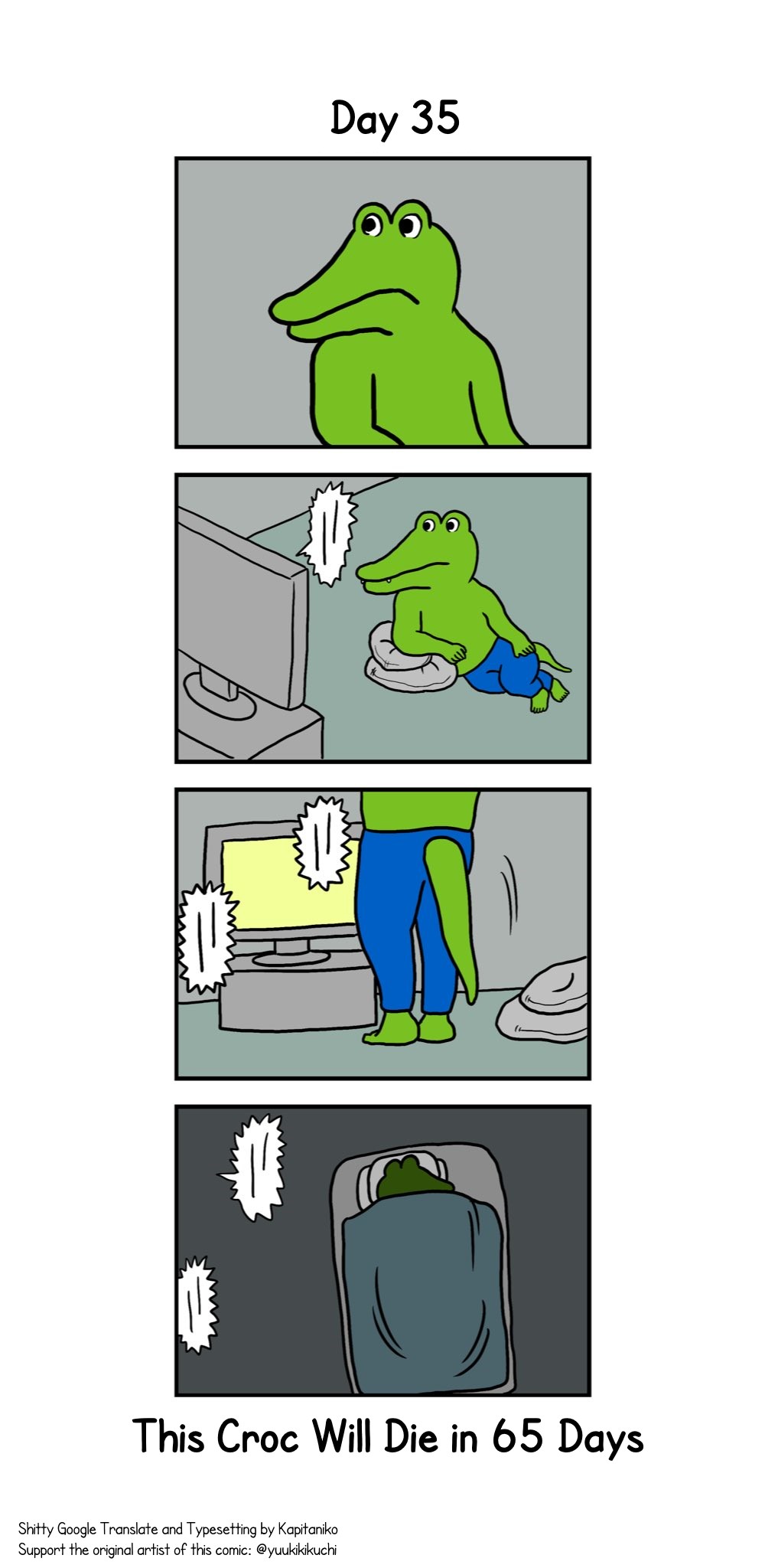 This Croc Will Die In 100 Days Chapter 35 page 1 - Chapter 35: Day 35