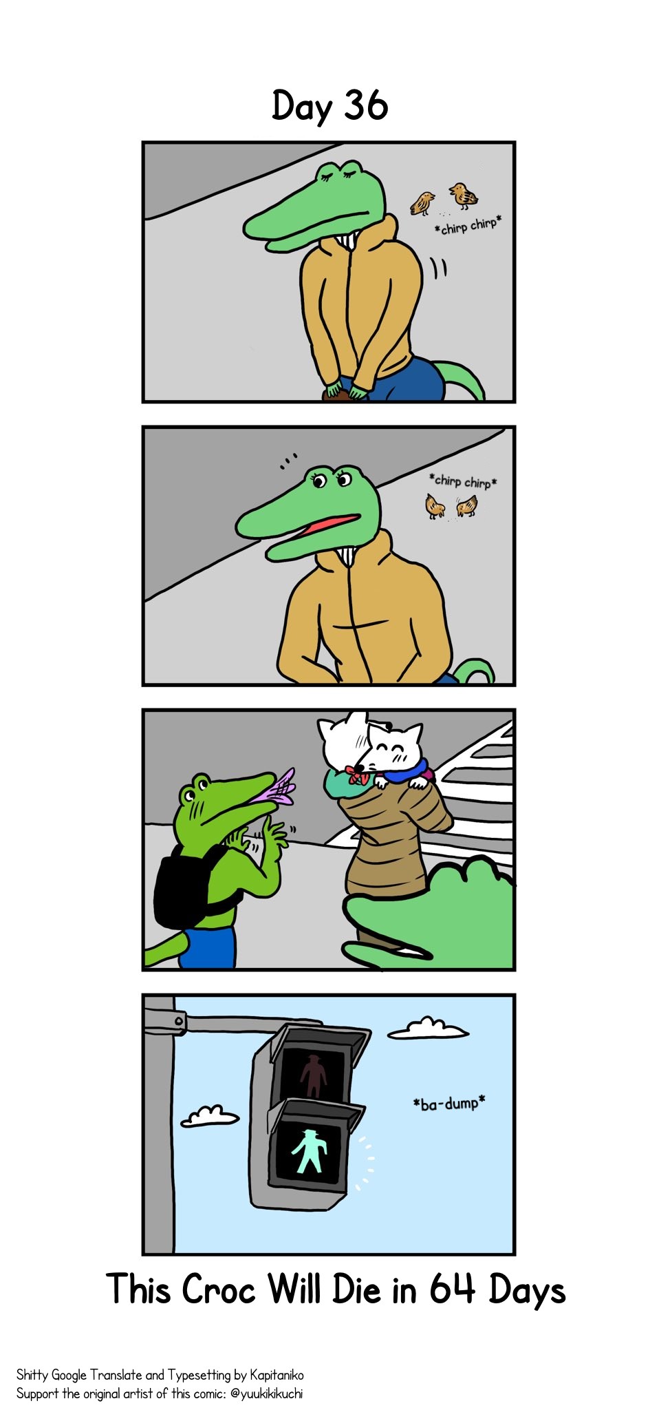 This Croc Will Die In 100 Days Chapter 36 page 1 - Chapter 36: Day 36
