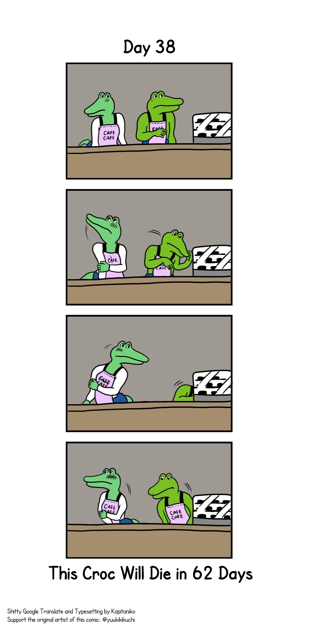 This Croc Will Die In 100 Days Chapter 38 page 1 - Chapter 38: Day 38