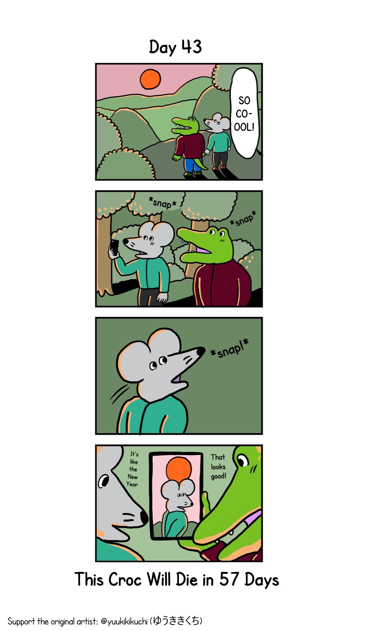 This Croc Will Die In 100 Days Chapter 43 page 1 - Chapter 43: Day 43