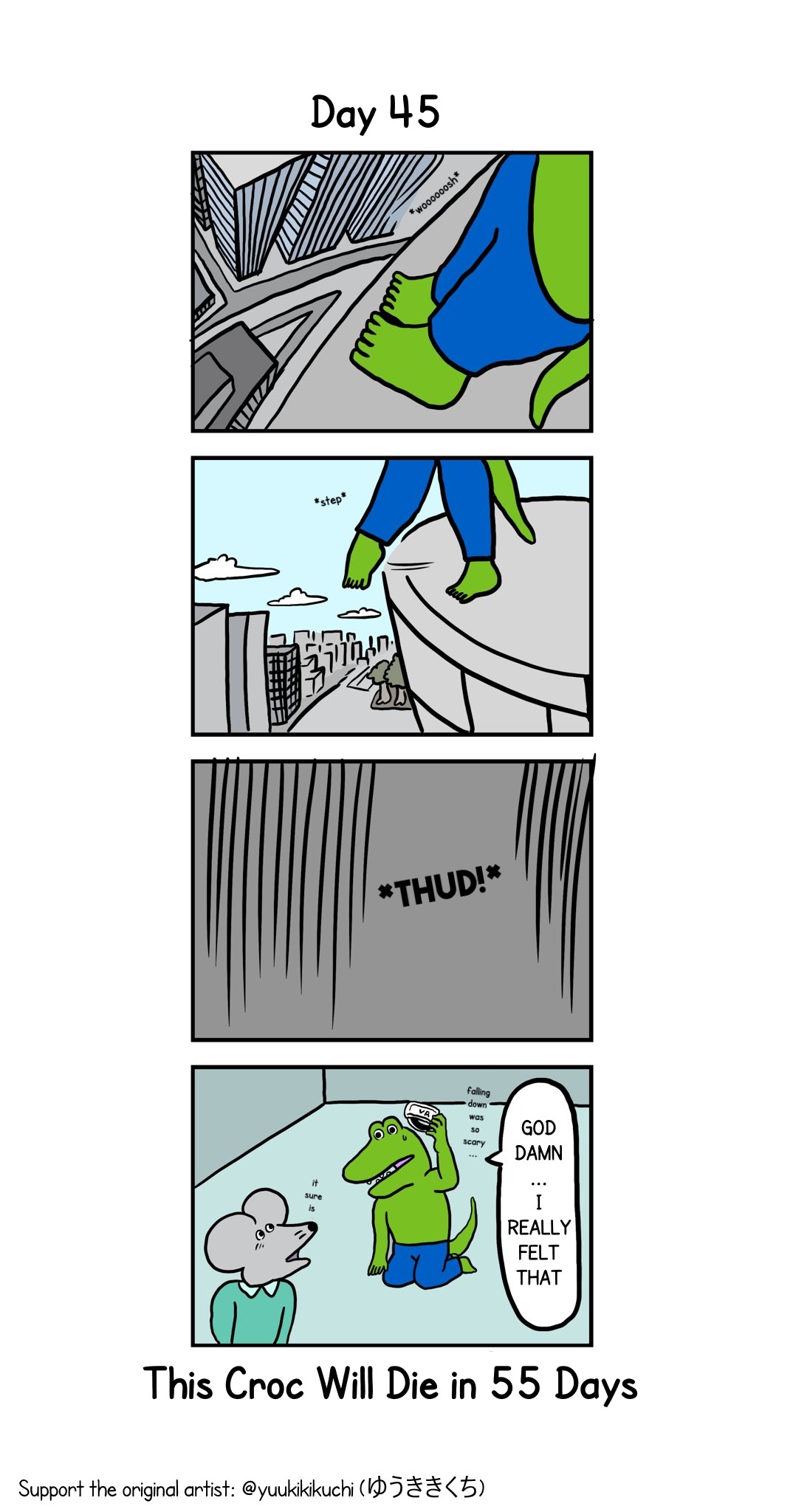 This Croc Will Die In 100 Days Chapter 45 page 1 - Chapter 45: Day 45