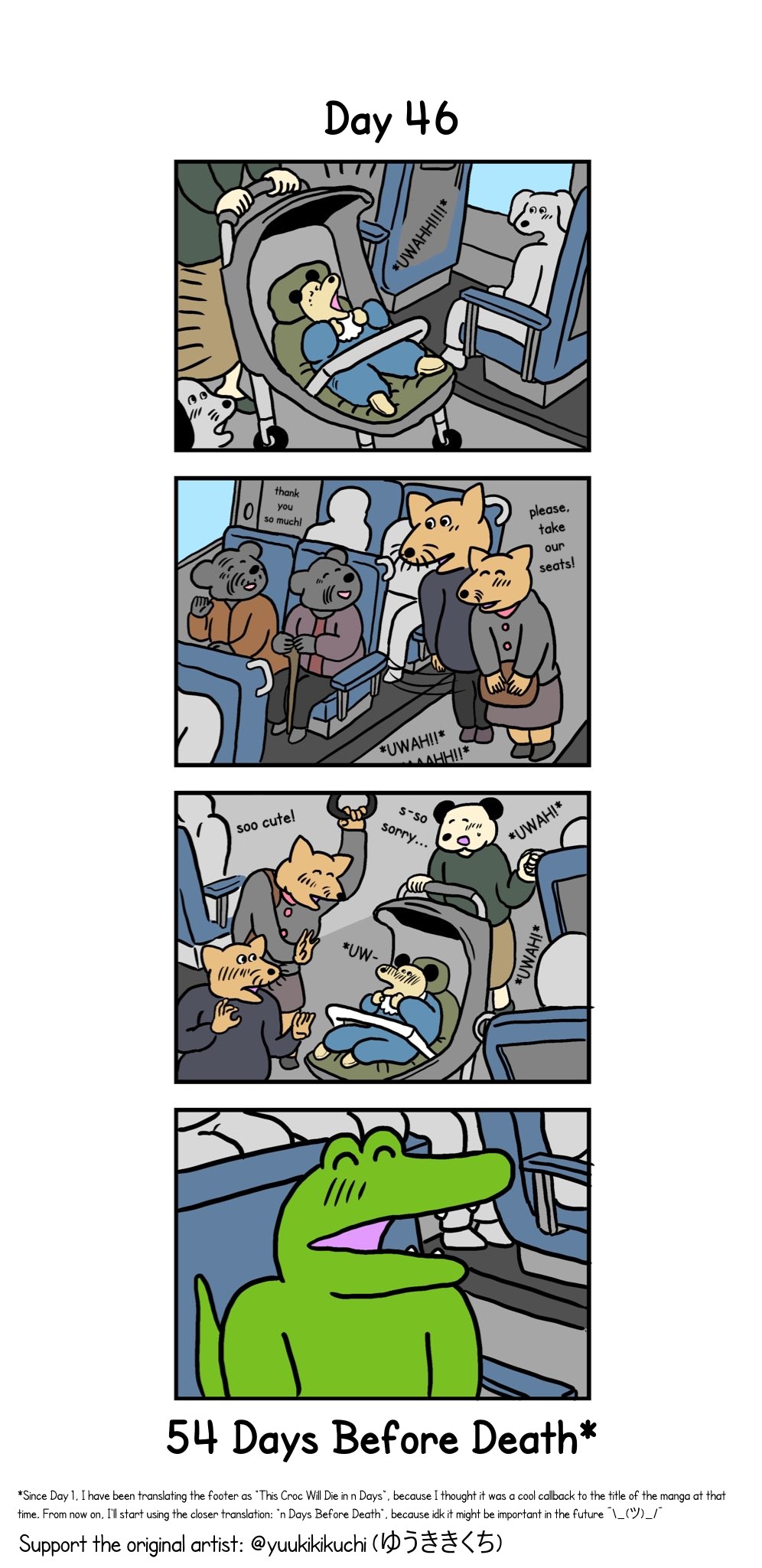 This Croc Will Die In 100 Days Chapter 46 page 1 - Chapter 46: Day 46