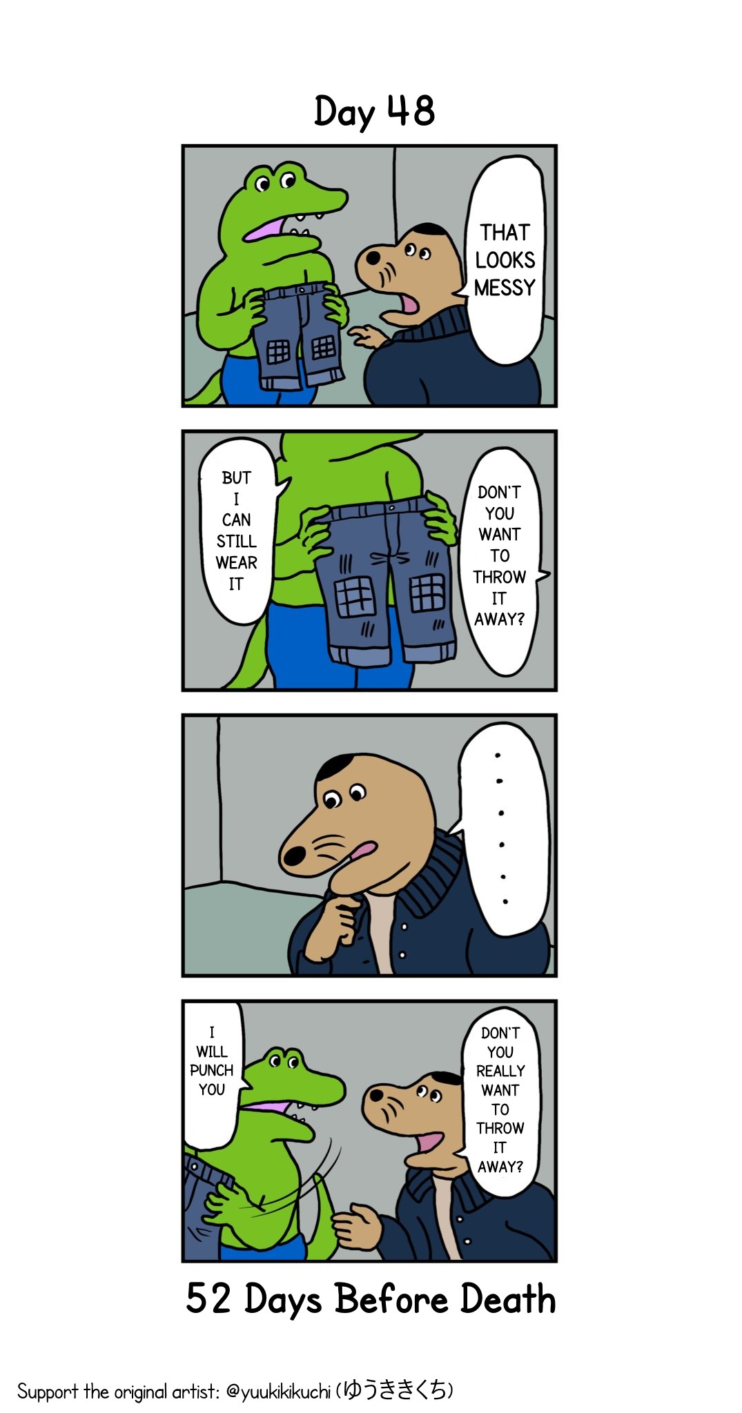 This Croc Will Die In 100 Days Chapter 48 page 1 - Chapter 48: Day 48
