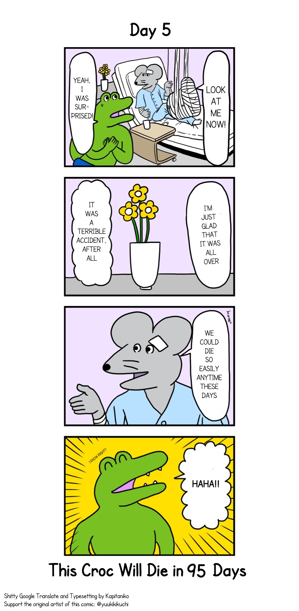 This Croc Will Die In 100 Days Chapter 5 page 1 - Chapter 5: Day 5