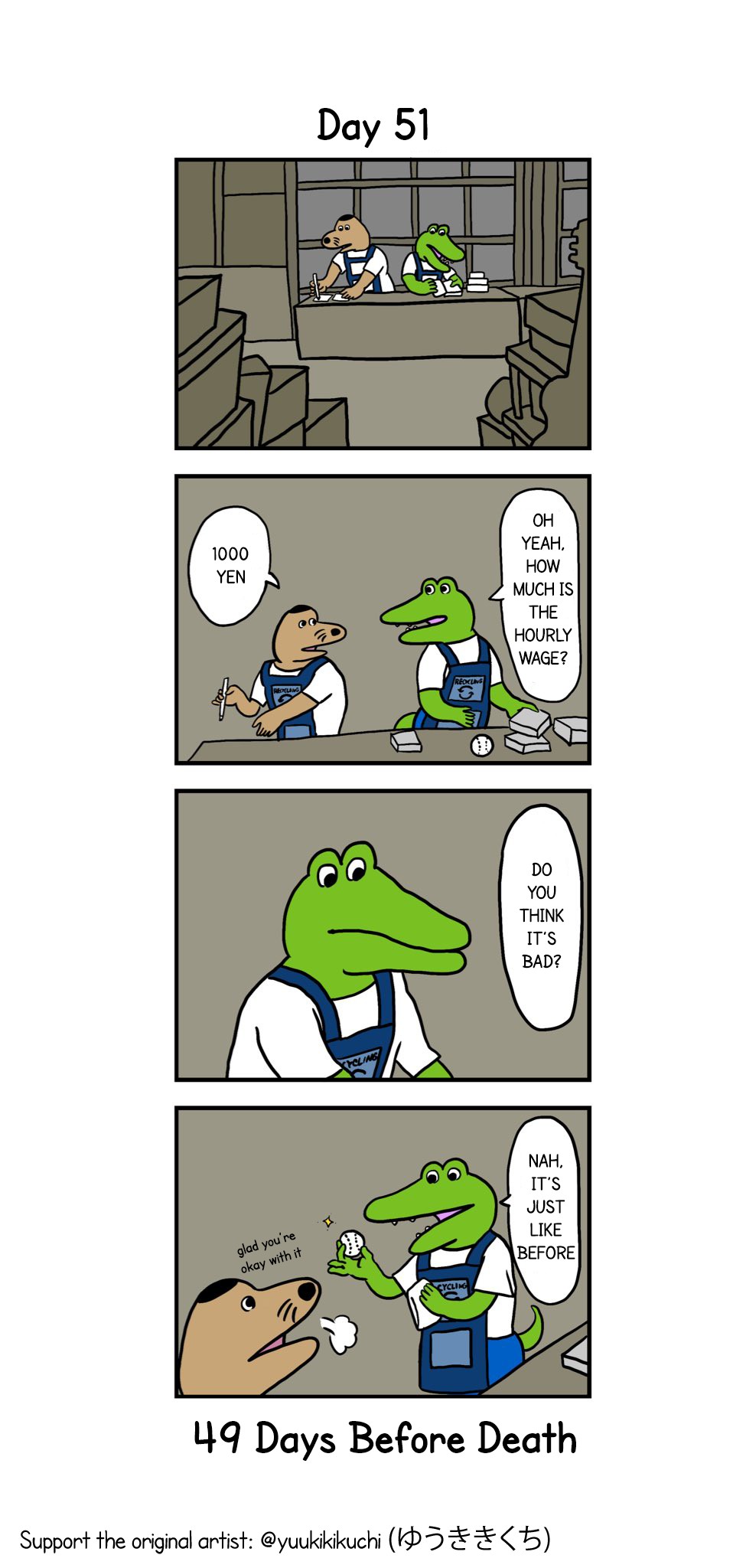 This Croc Will Die In 100 Days Chapter 51 page 1 - Chapter 51: Day 51
