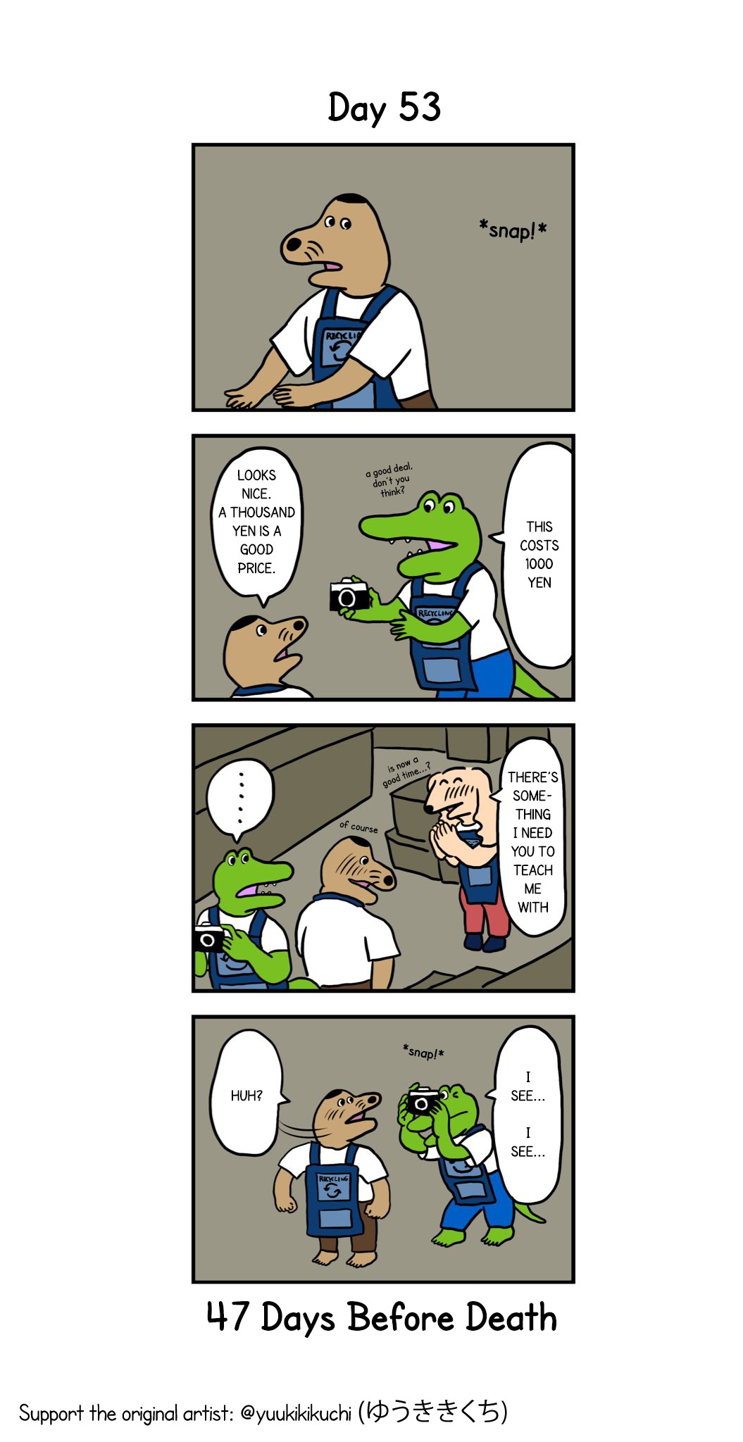 This Croc Will Die In 100 Days Chapter 53 page 1 - Chapter 53: Day 53