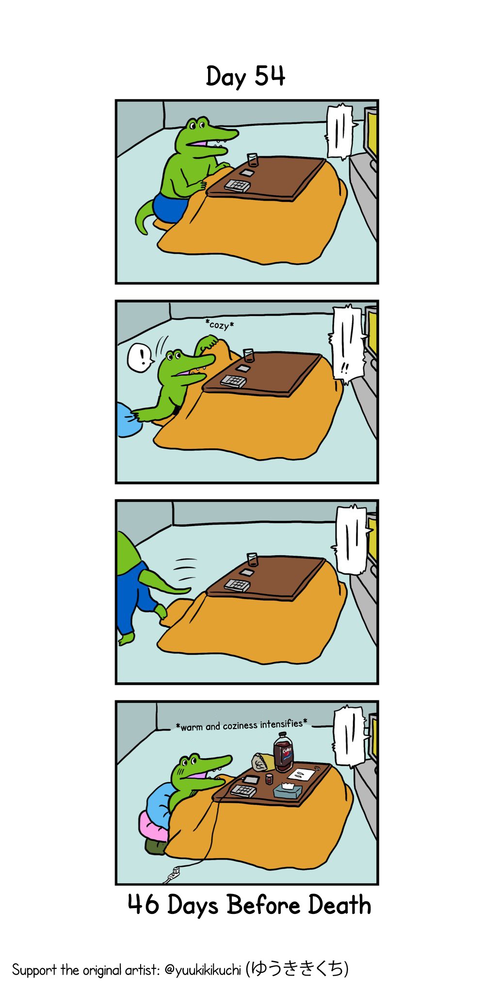 This Croc Will Die In 100 Days Chapter 54 page 1 - Chapter 54: Day 54