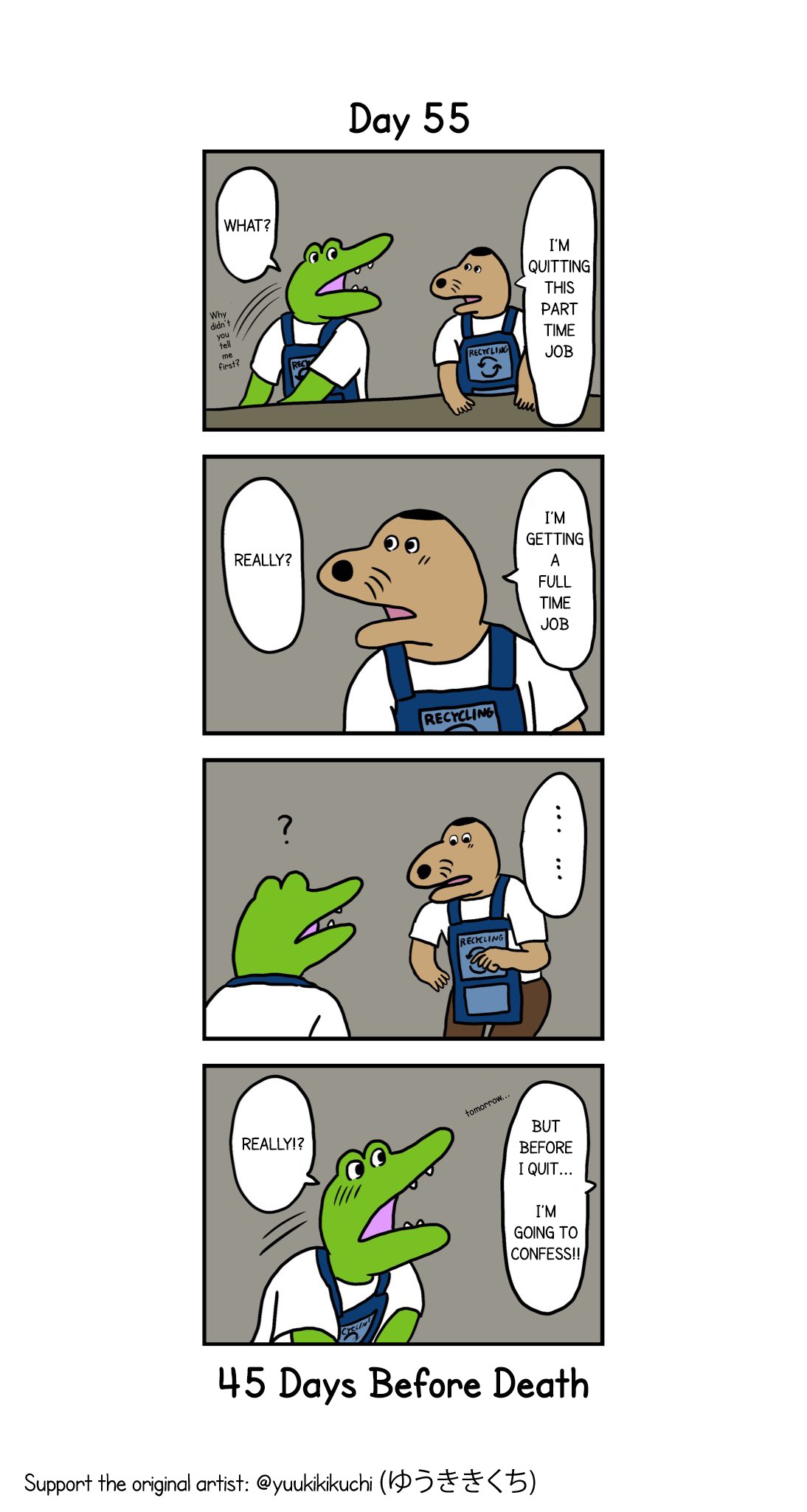 This Croc Will Die In 100 Days Chapter 55 page 1 - Chapter 55: Day 55