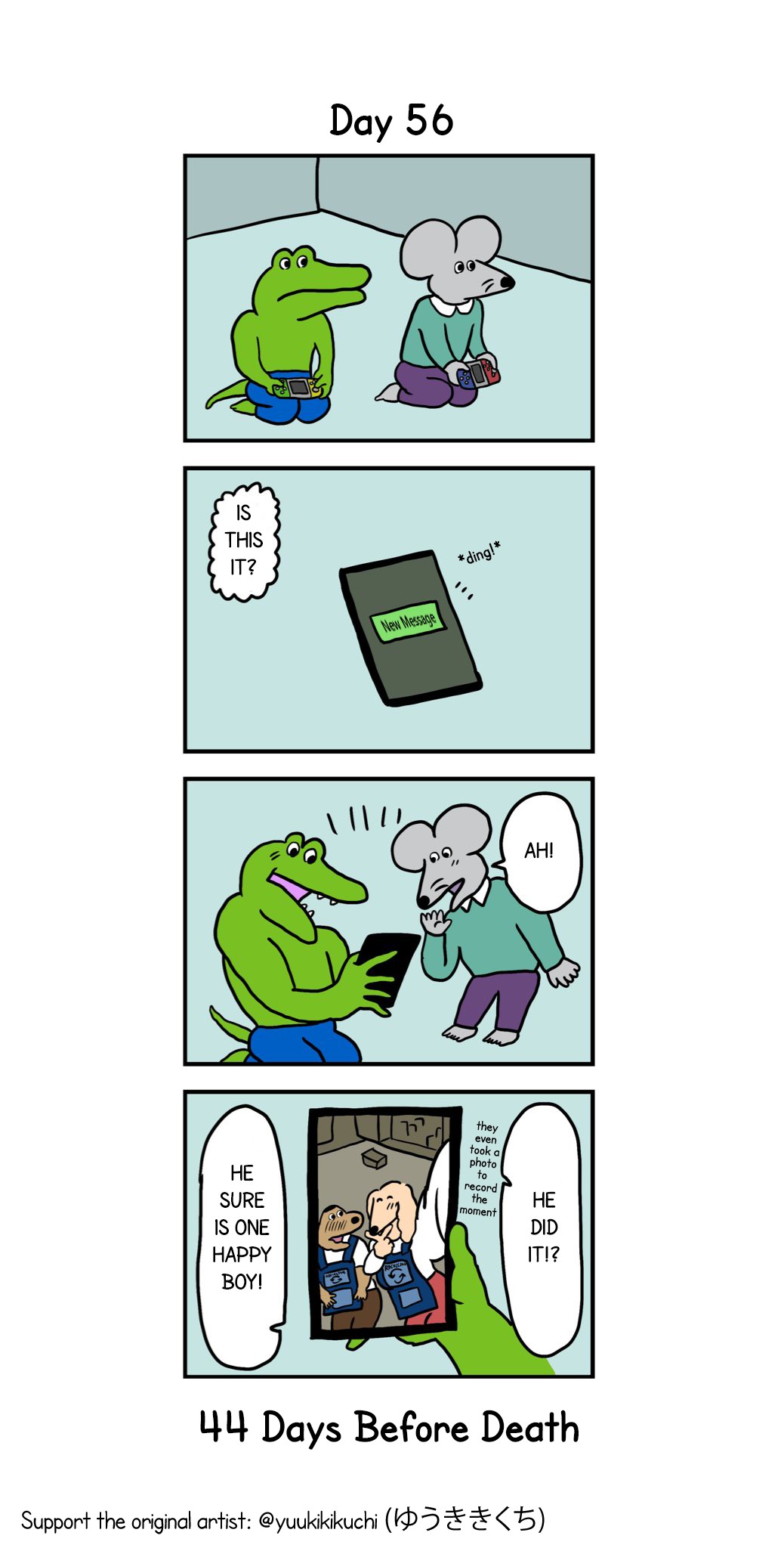 This Croc Will Die In 100 Days Chapter 56 page 1 - Chapter 56: Day 56